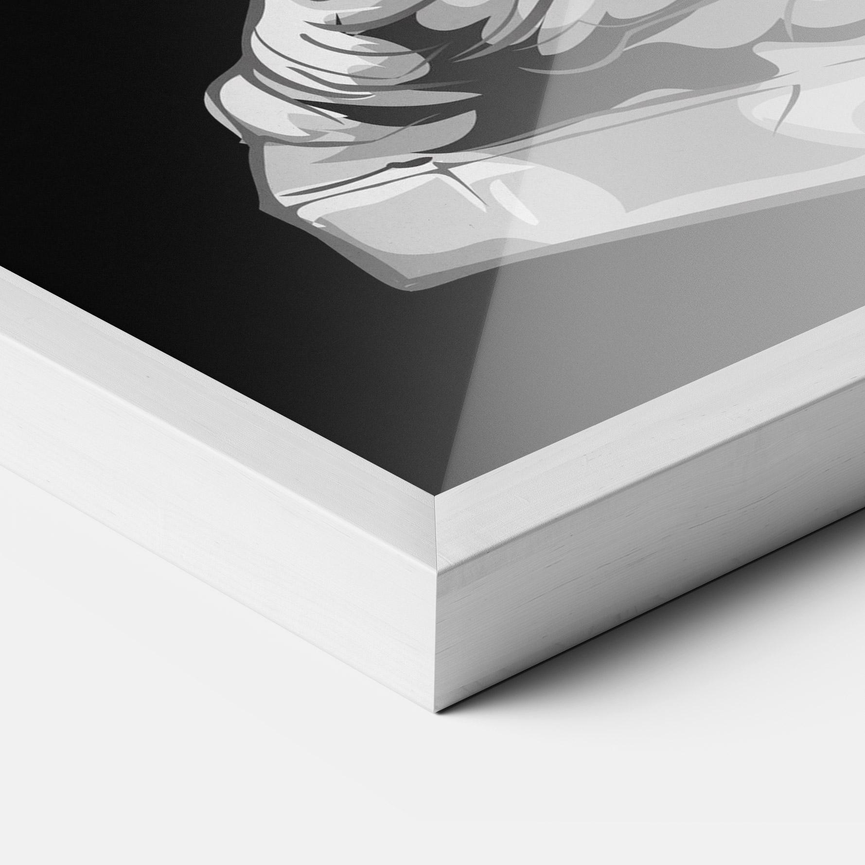 Keretezett Poszter Angel Pray mockup 3