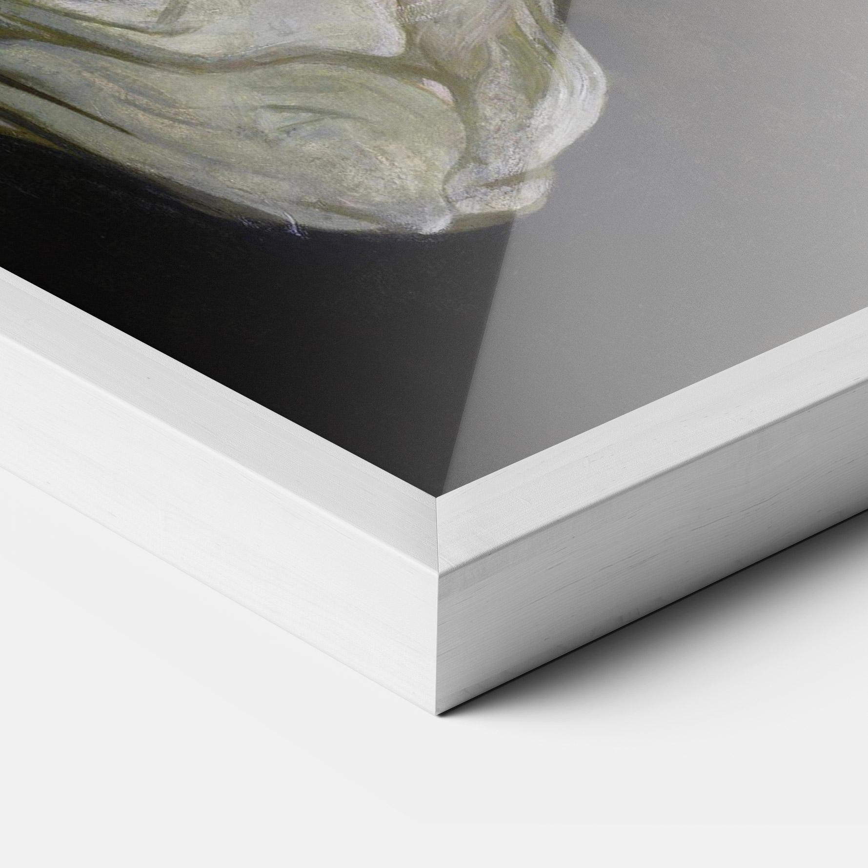 Keretezett Poszter Angel Thinking mockup 3