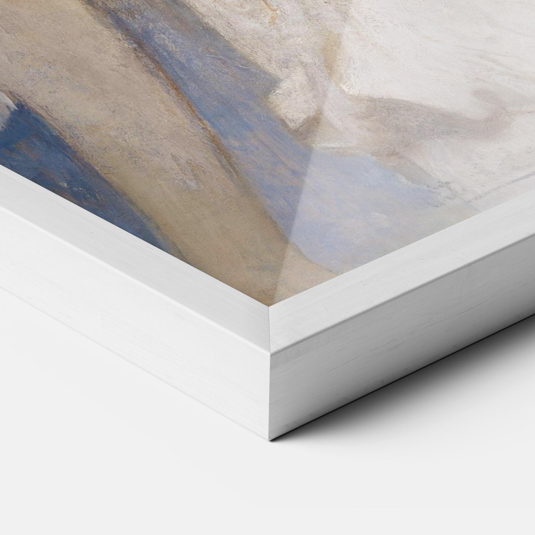 Keretezett Poszter Pretty Angel Painting mockup 3