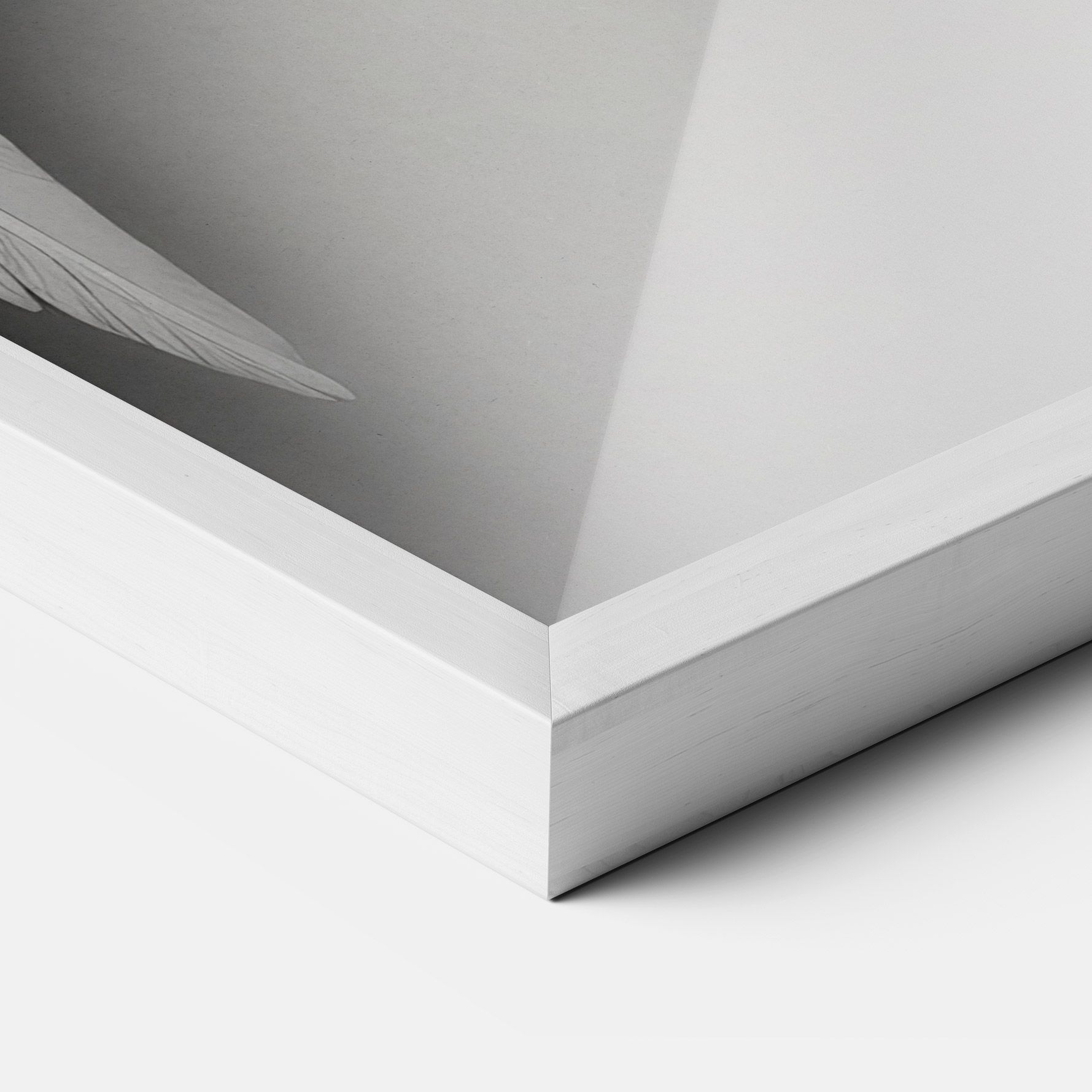 Realistic Angel Wings mockup 3