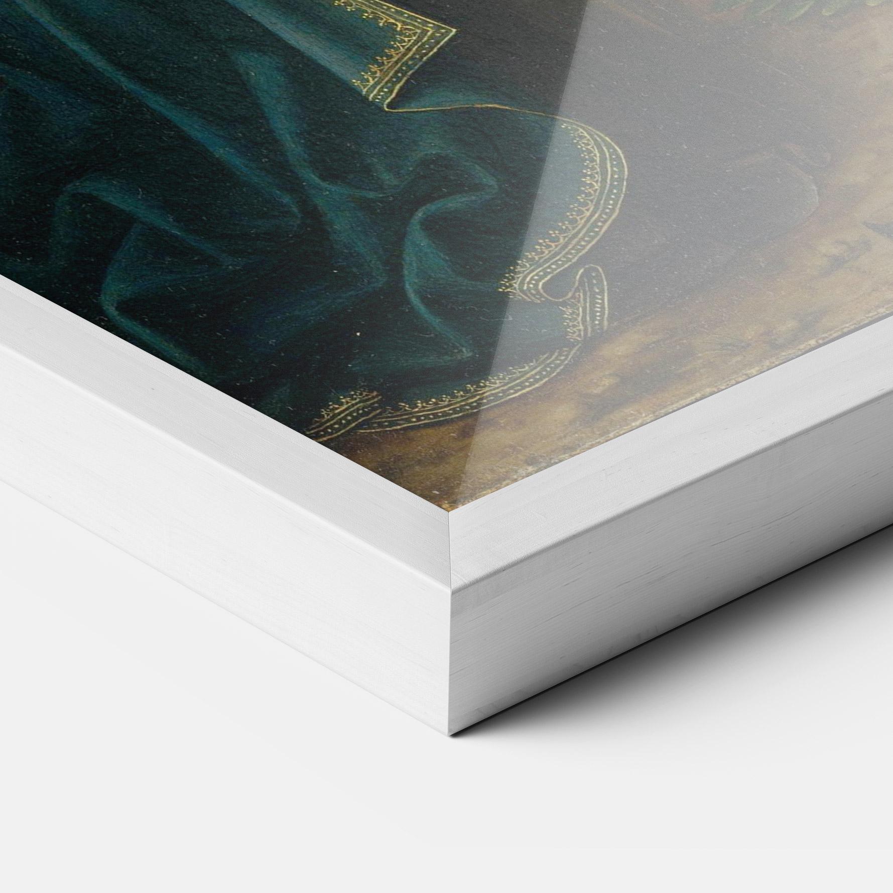 Keretezett Poszter Small Angels Praying mockup 3