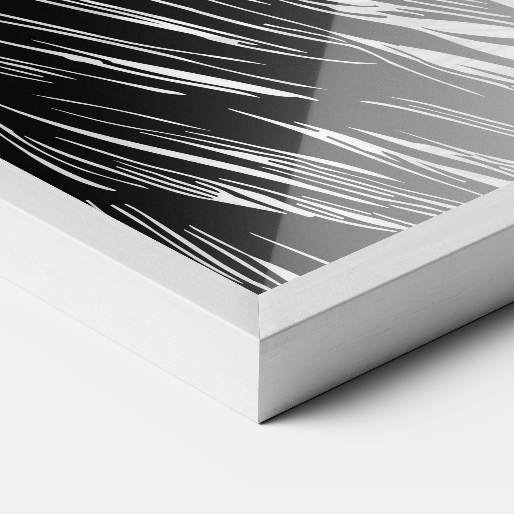 Keretezett Poszter Wing Line mockup 3