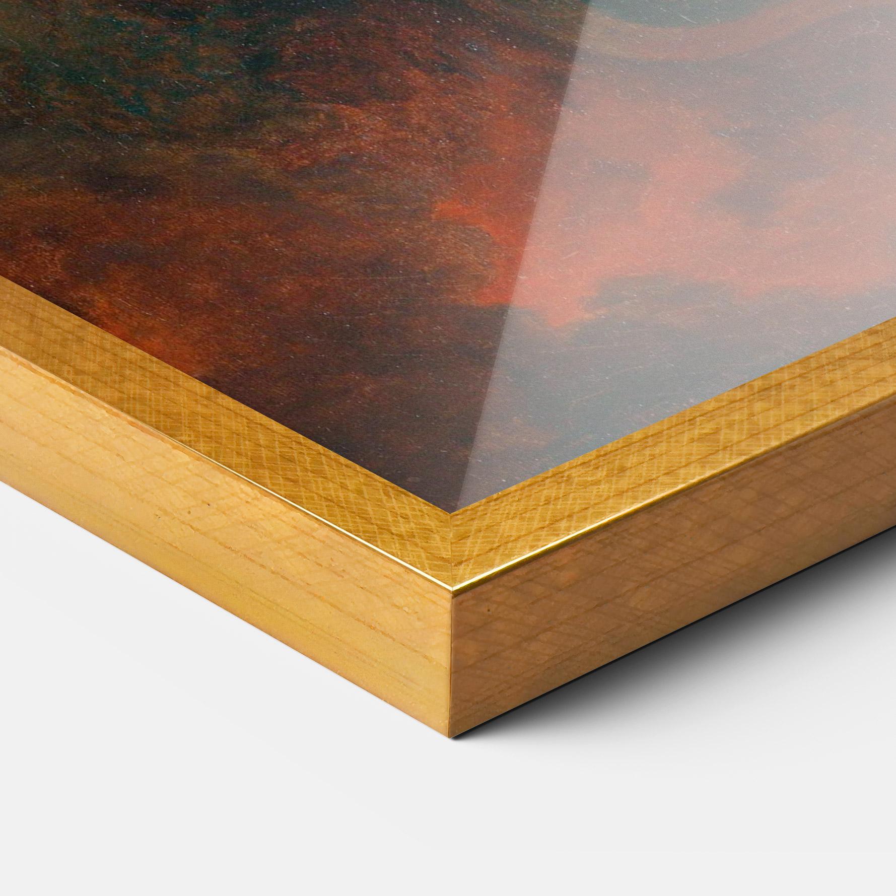 Keretezett Poszter Angel Killing Monster mockup 3