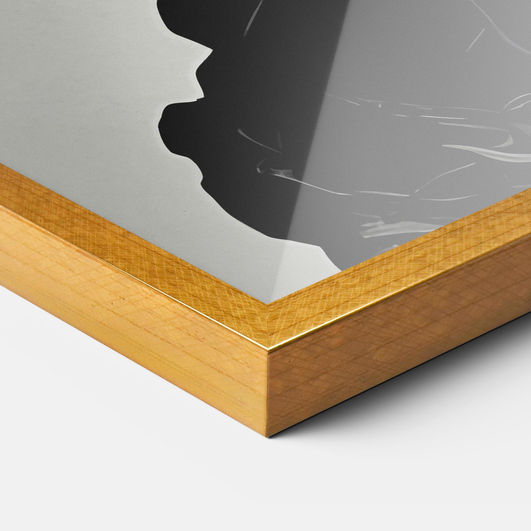 Keretezett Poszter Angel Shilouette mockup 3