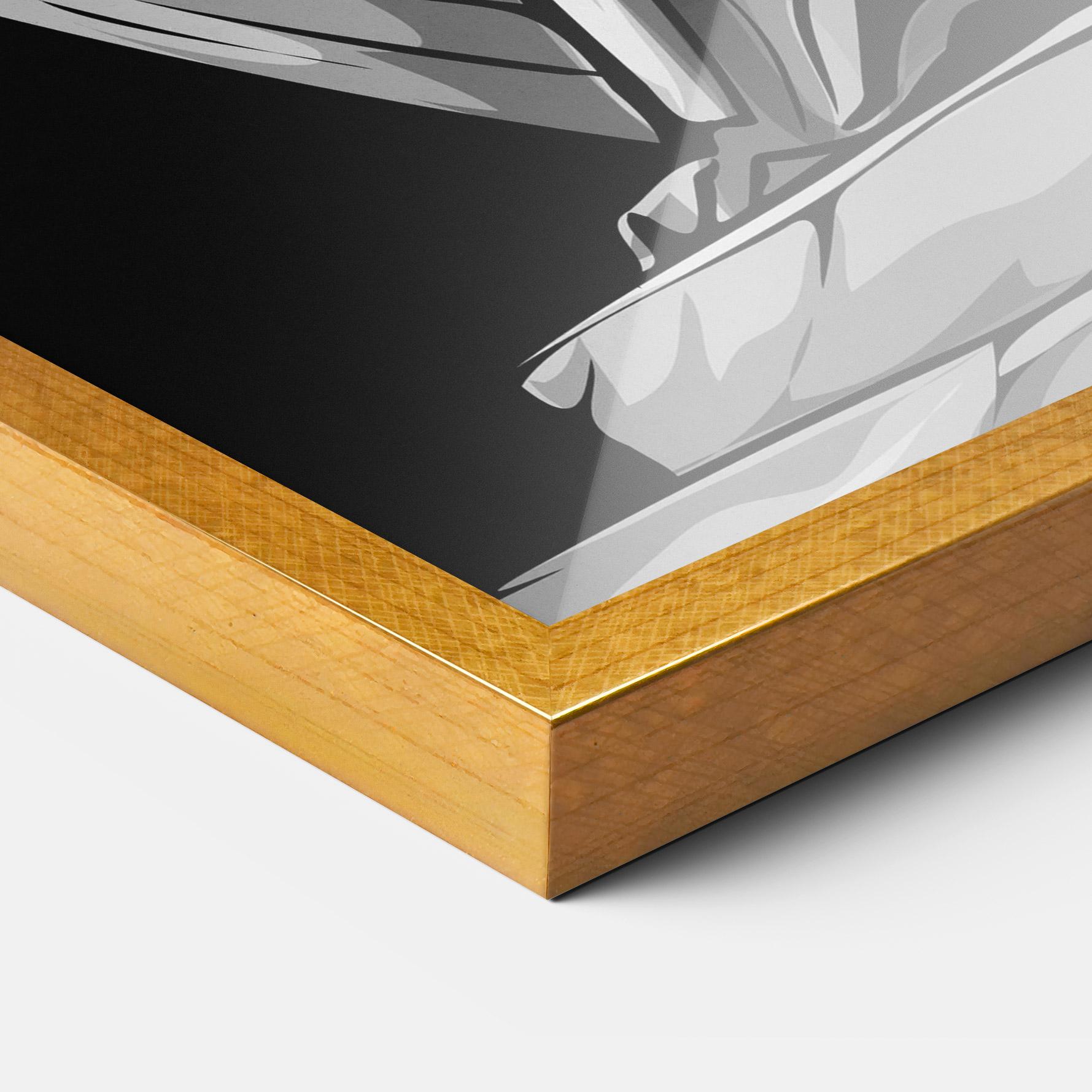 Keretezett Poszter Pray Angel mockup 3