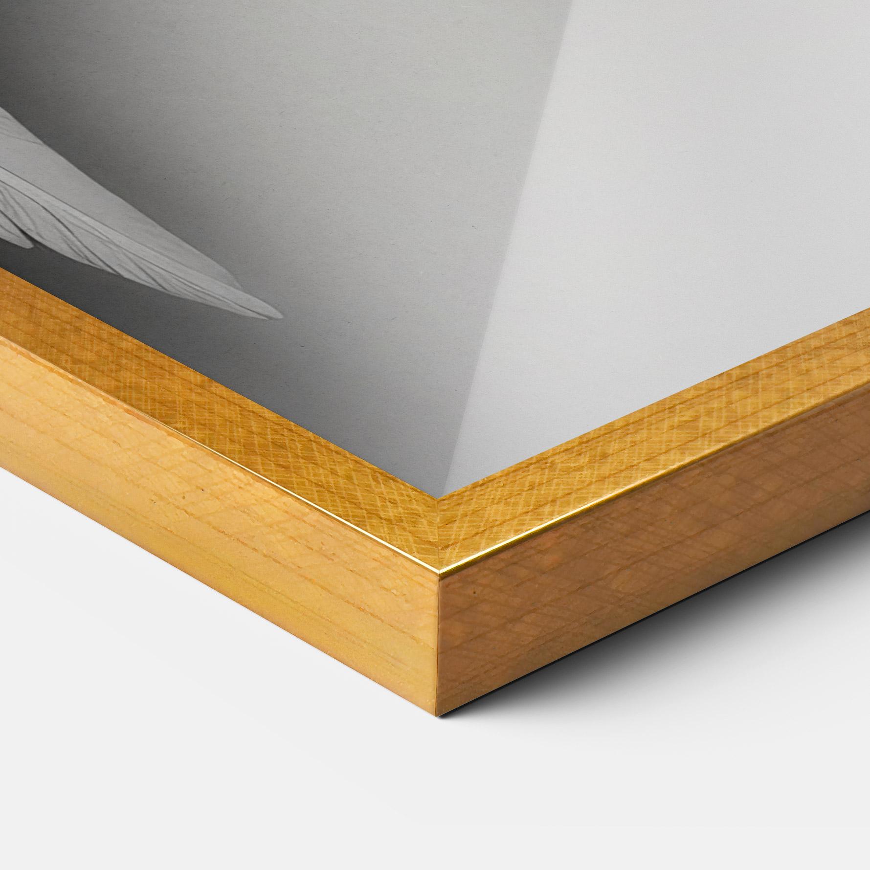 Keretezett Poszter Realistic Angel Wings mockup 3