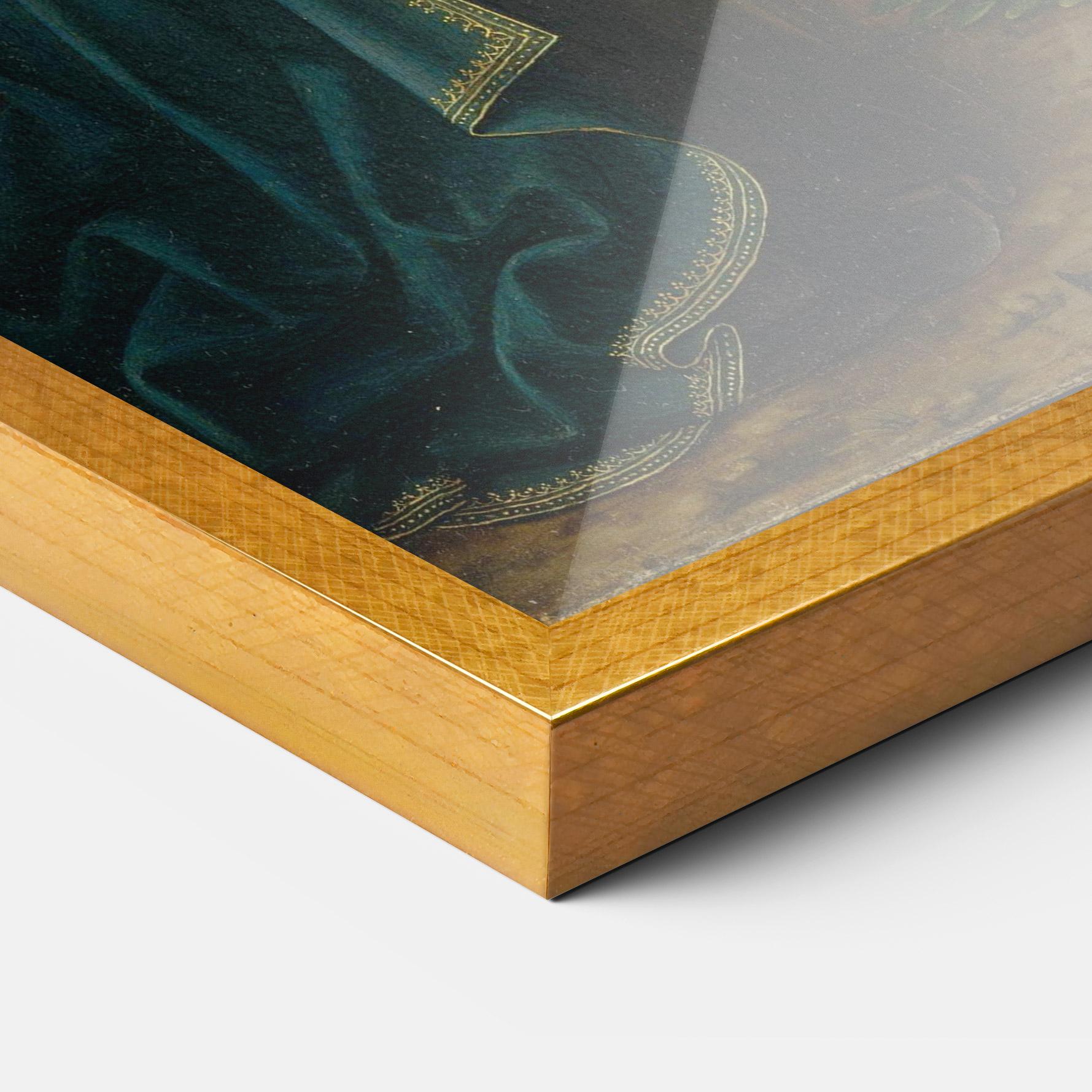 Keretezett Poszter Small Angels Praying mockup 3