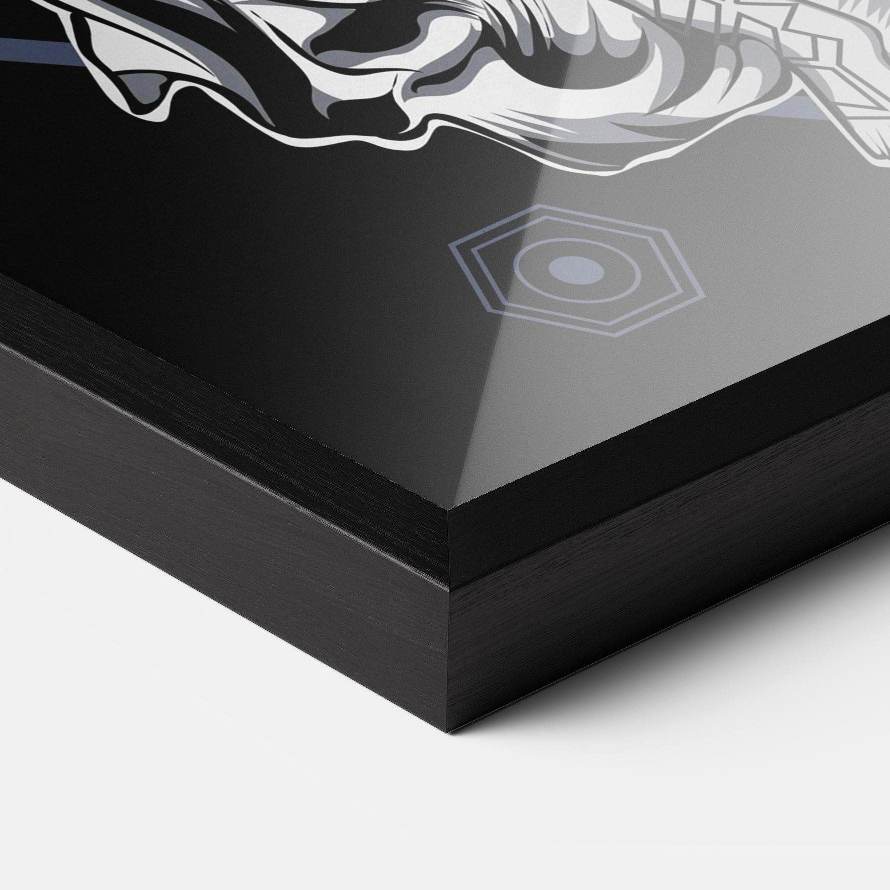 Keretezett Poszter Angel Fights mockup 3