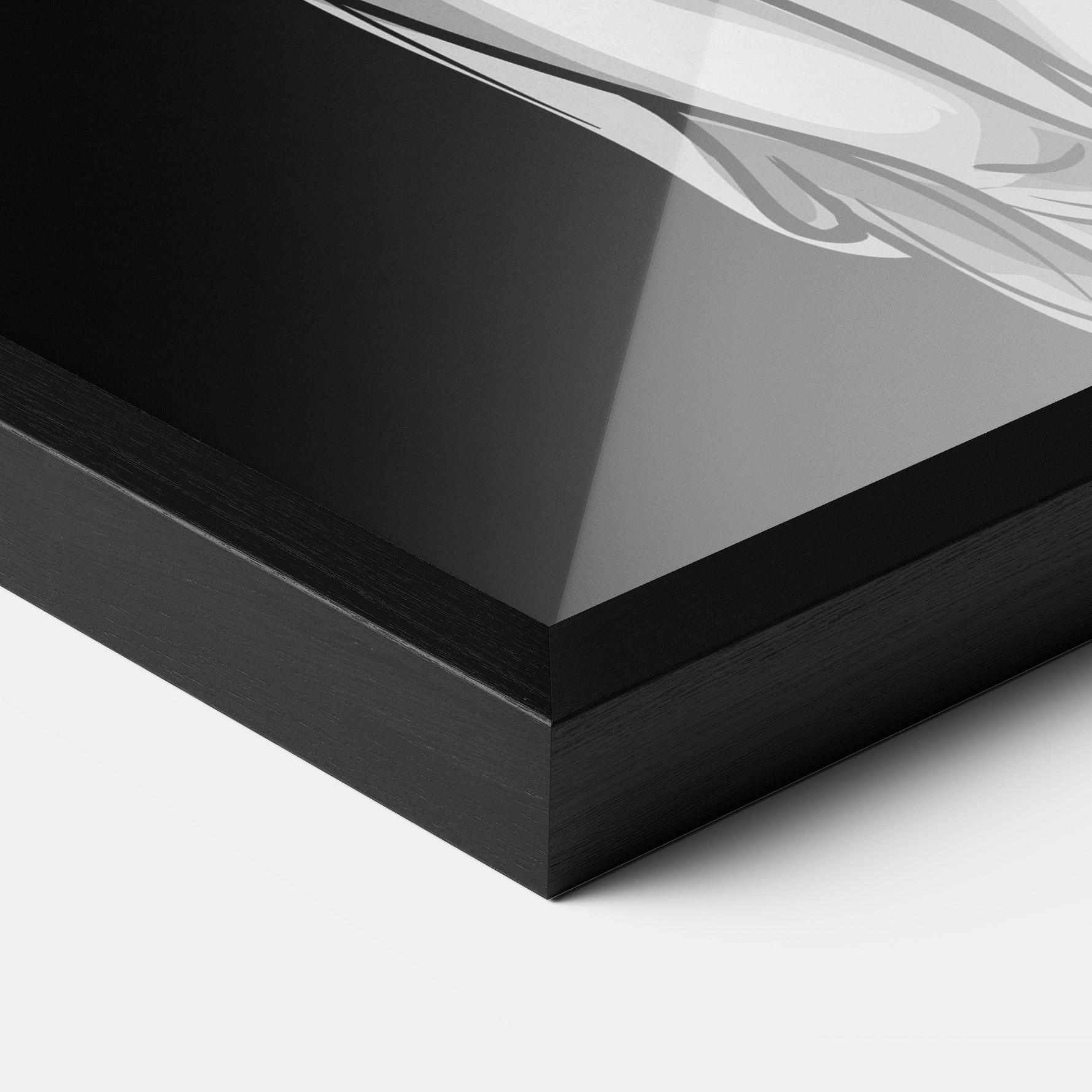 Keretezett Poszter Angel Hand mockup 3