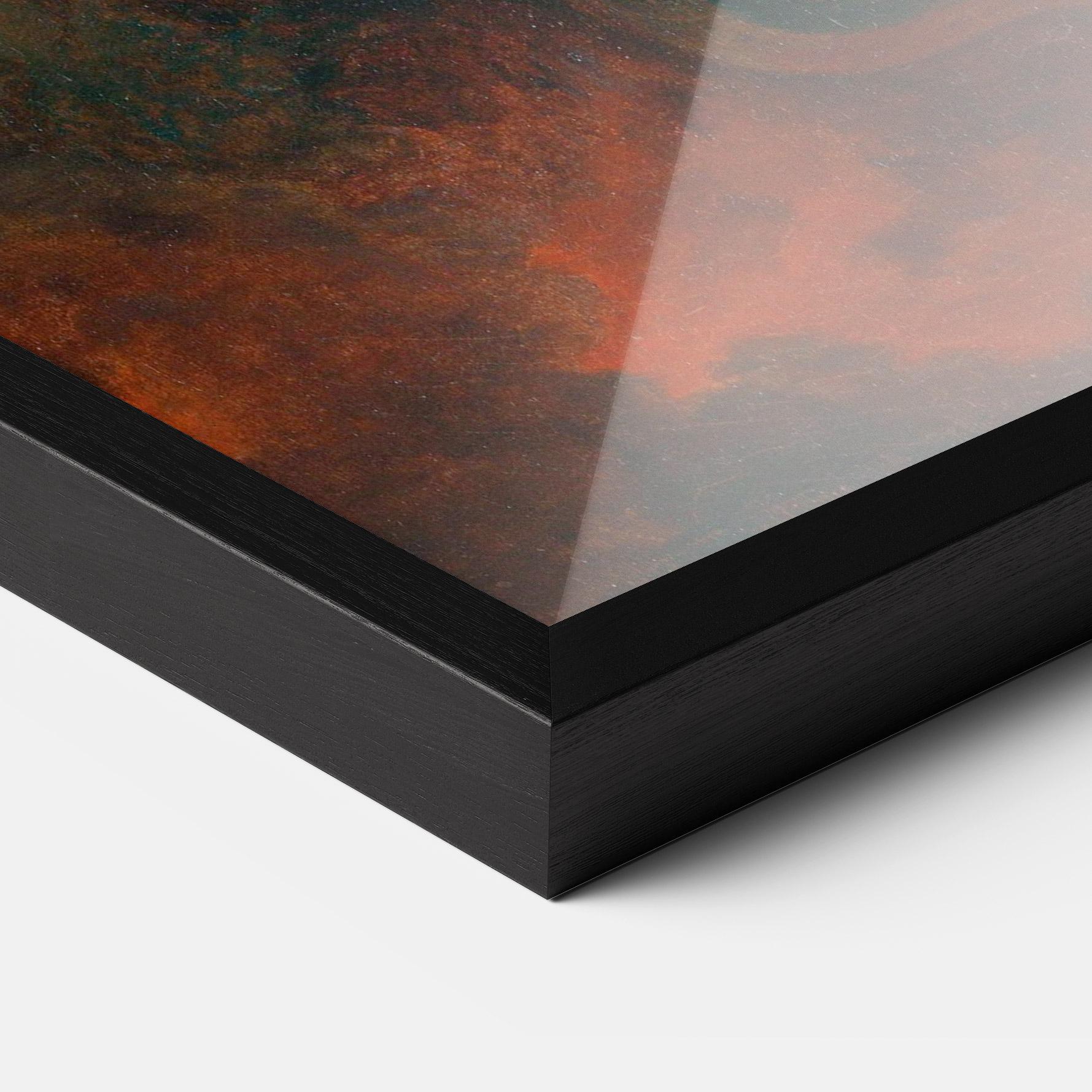 Keretezett Poszter Angel Killing Monster mockup 3