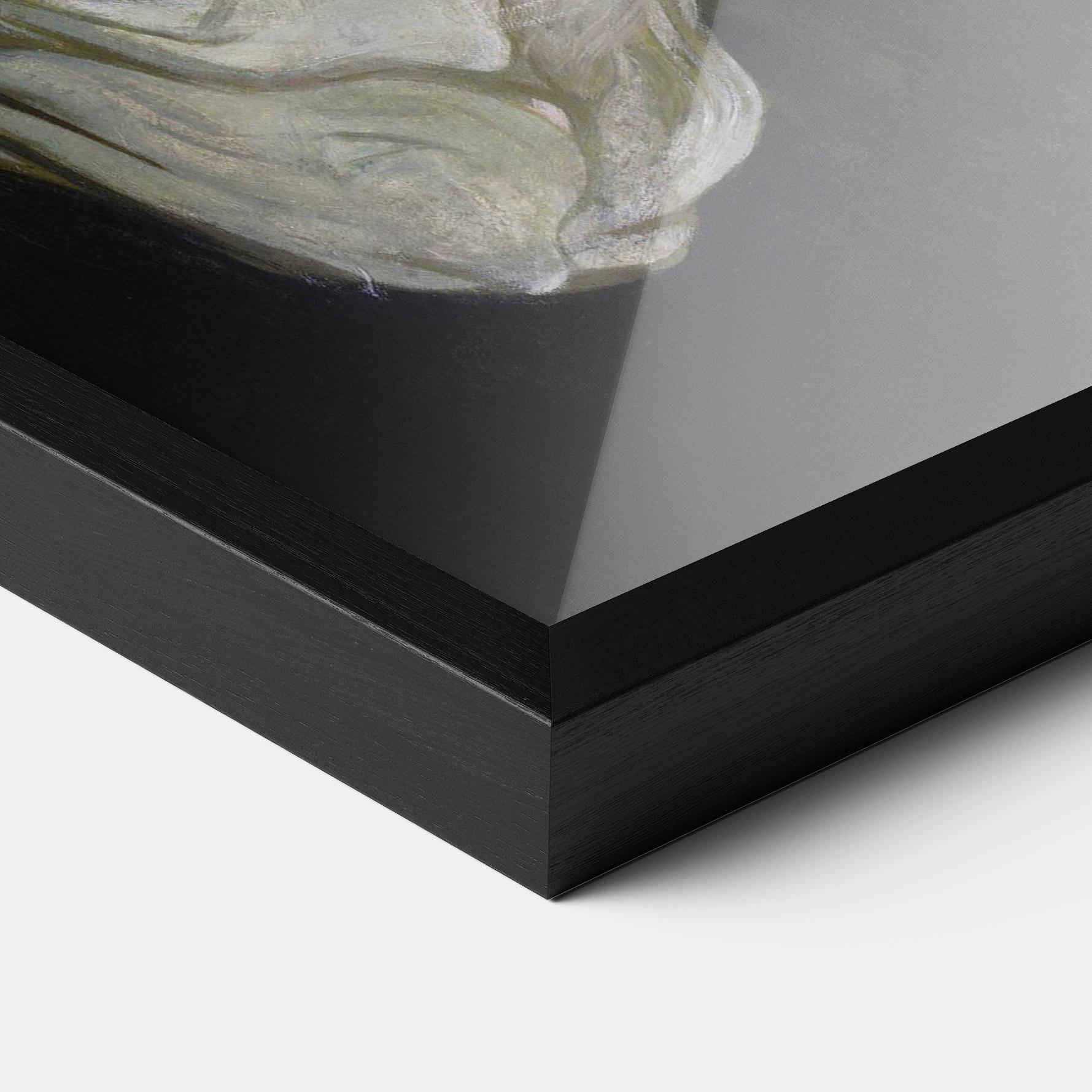 Keretezett Poszter Angel Thinking mockup 3