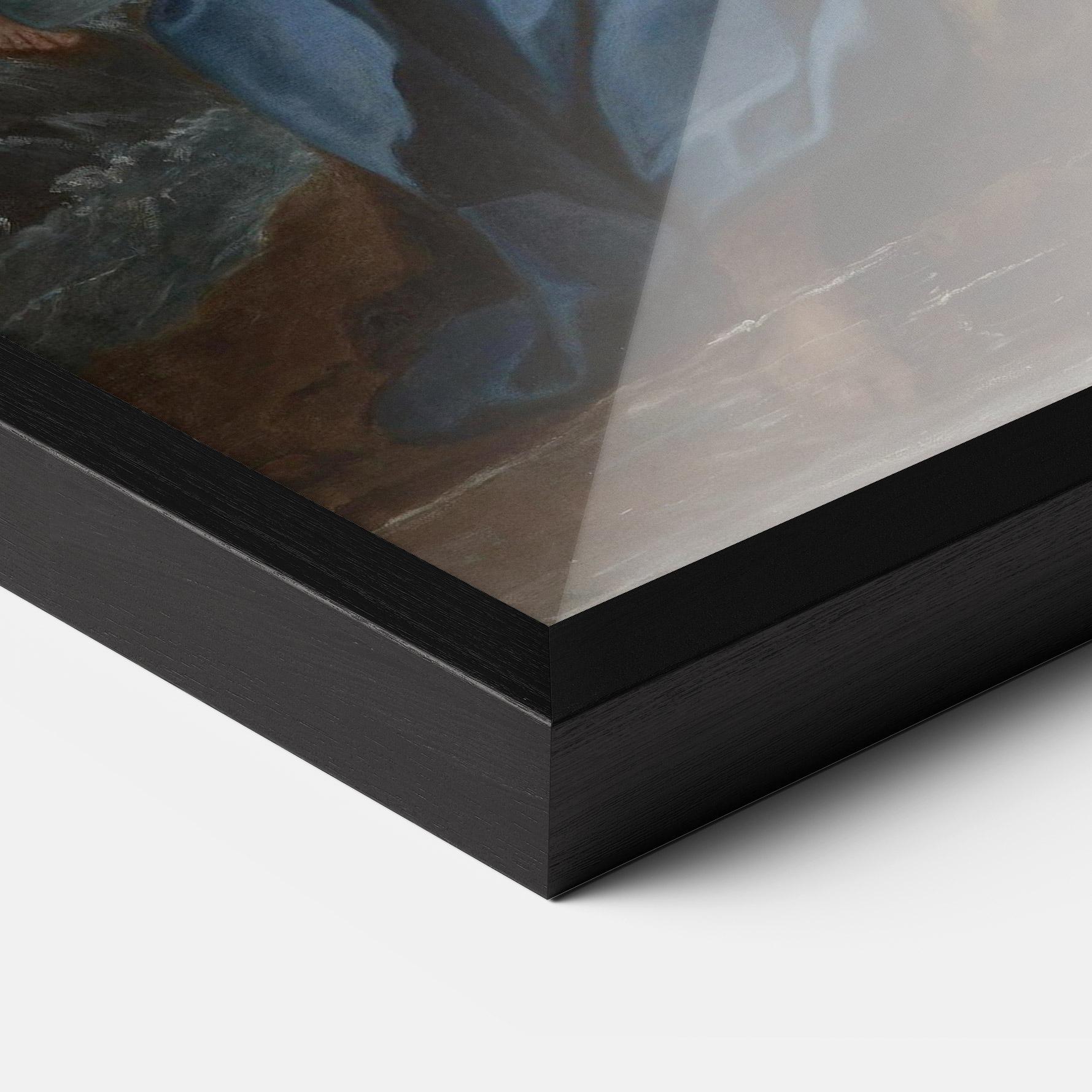 Keretezett Poszter Bird Floating mockup 3