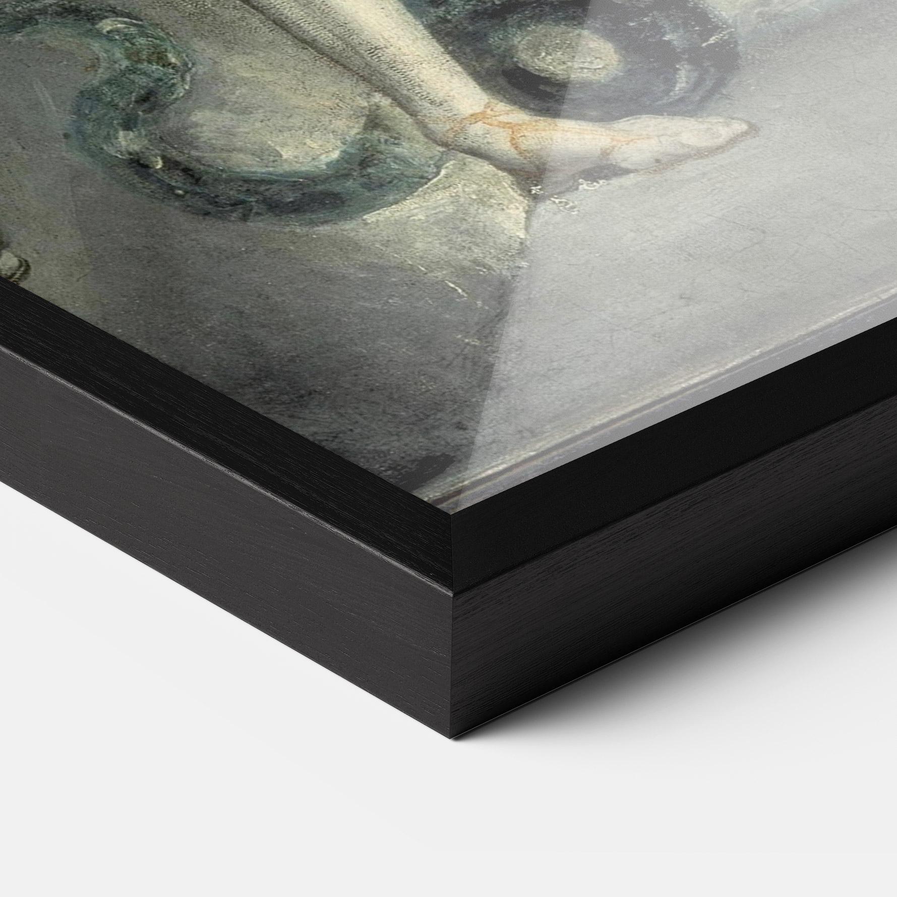 Keretezett Poszter Old Angel Painting mockup 3