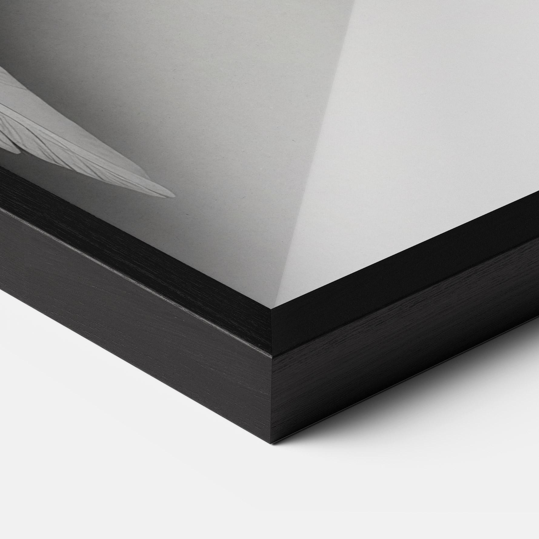 Keretezett Poszter Realistic Angel Wings mockup 3