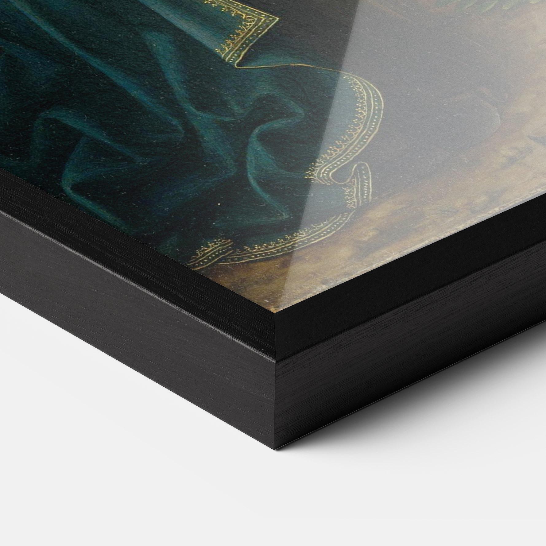 Keretezett Poszter Small Angels Praying mockup 3