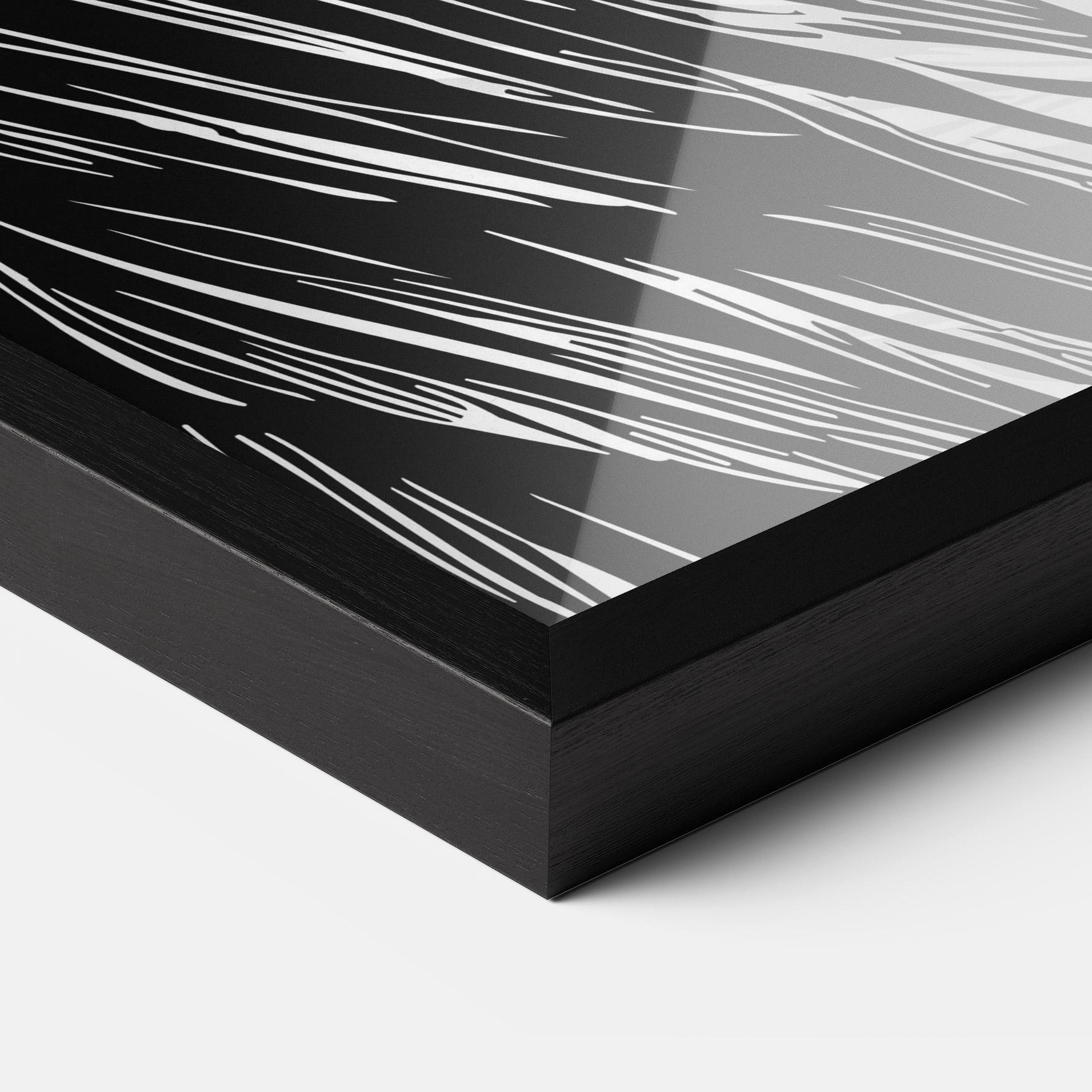 Keretezett Poszter Wing Line mockup 3