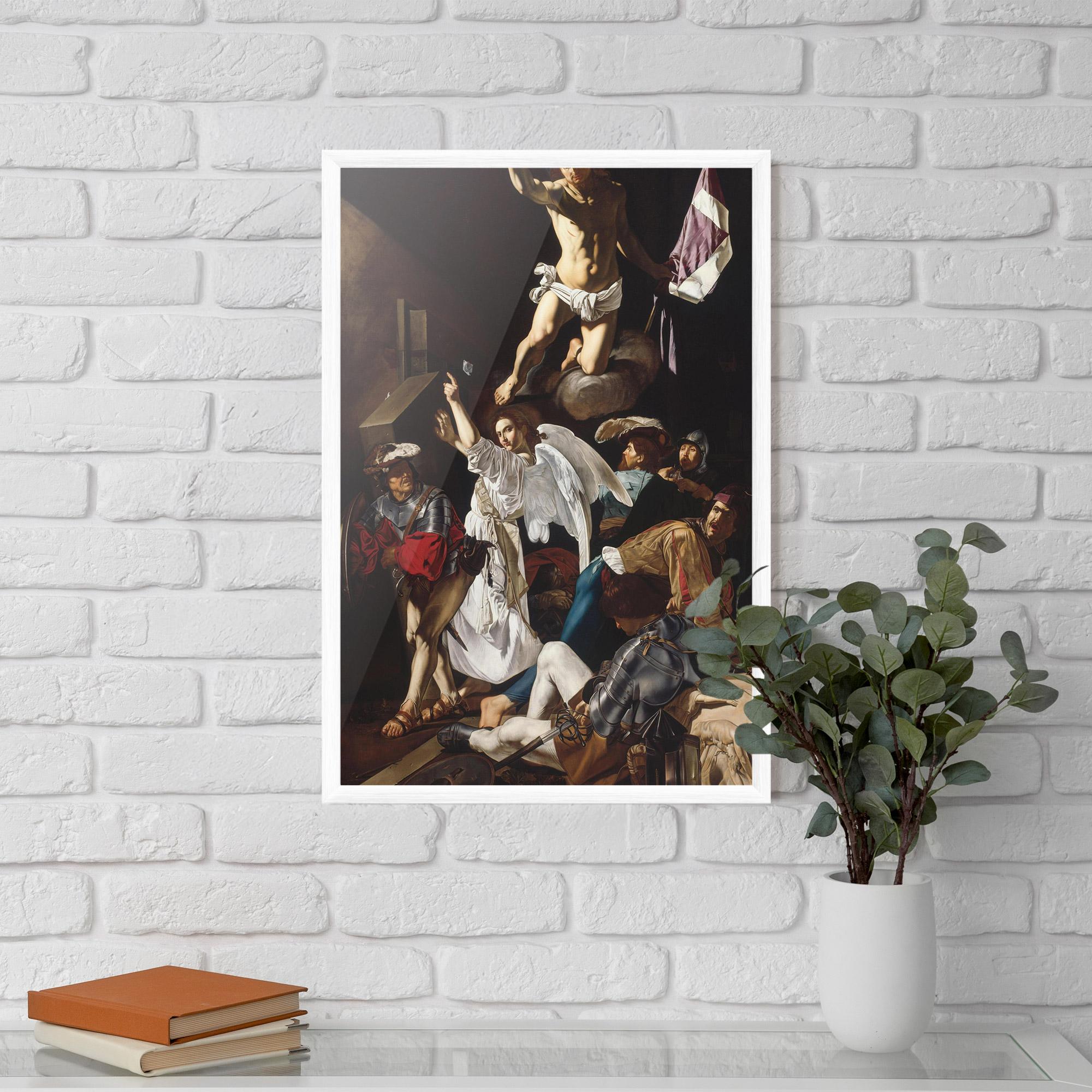 Keretezett Poszter Angel Painting mockup 5