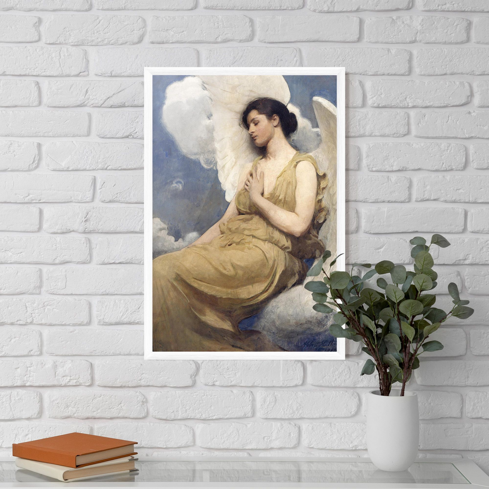 Angel Woman Painting mockup 5