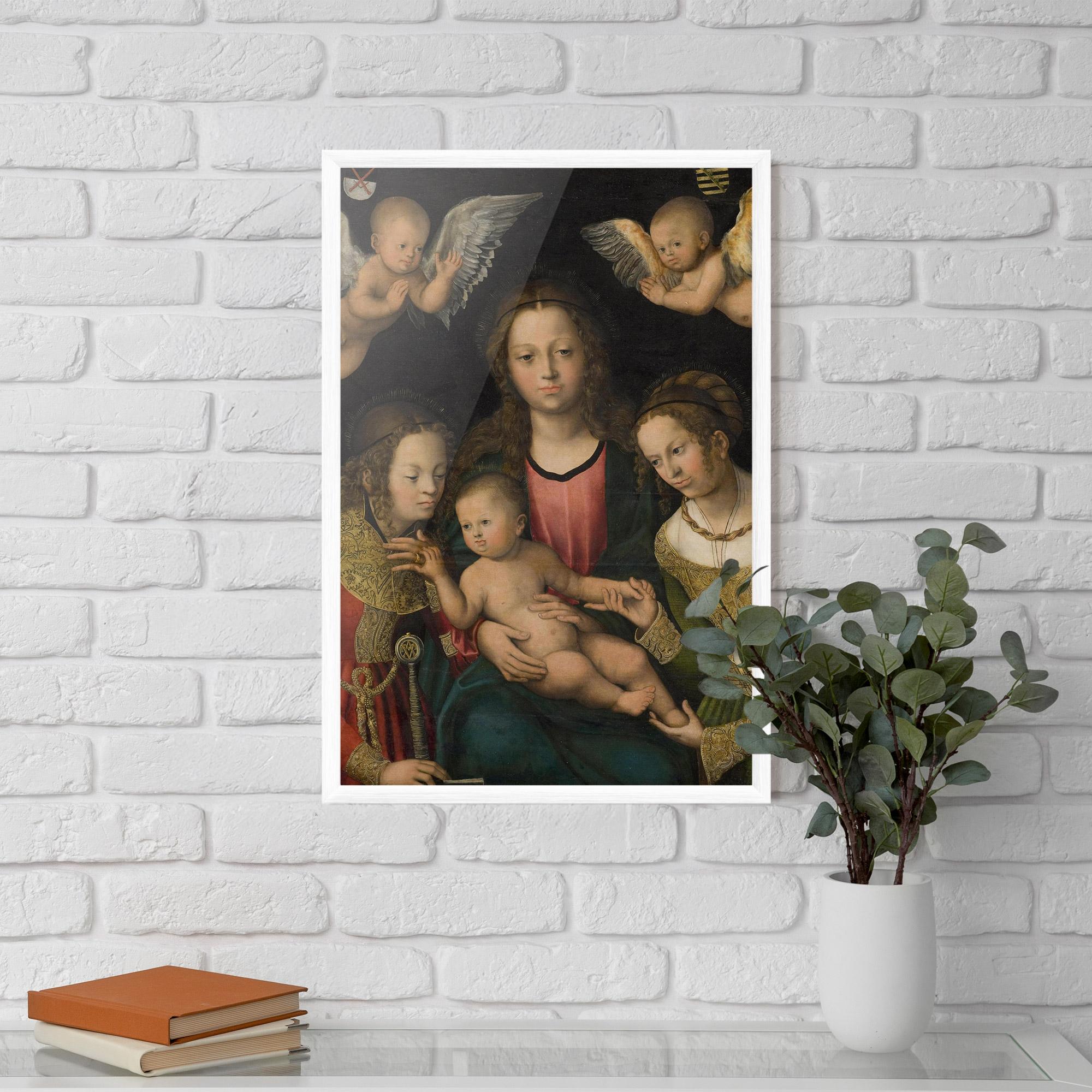 Keretezett Poszter Small Little Angels mockup 5