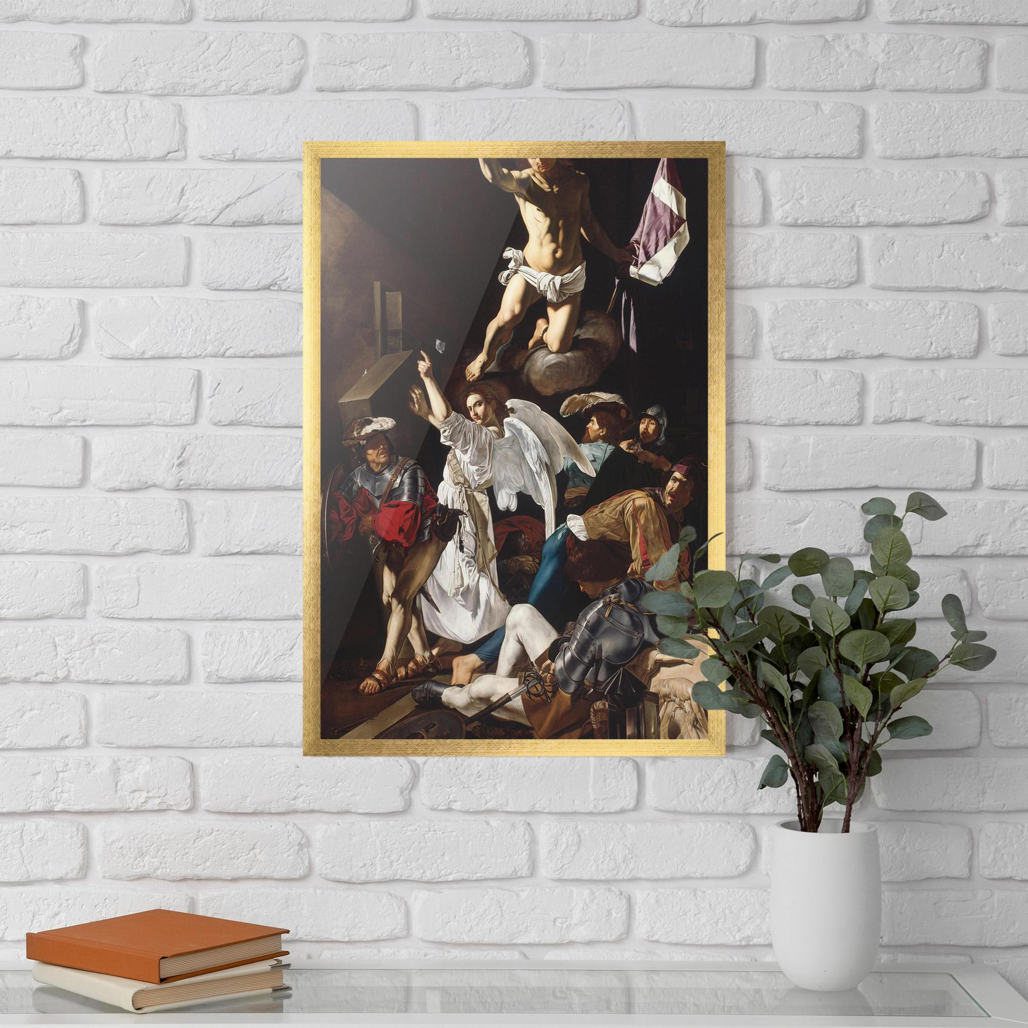 Keretezett Poszter Angel Painting mockup 5