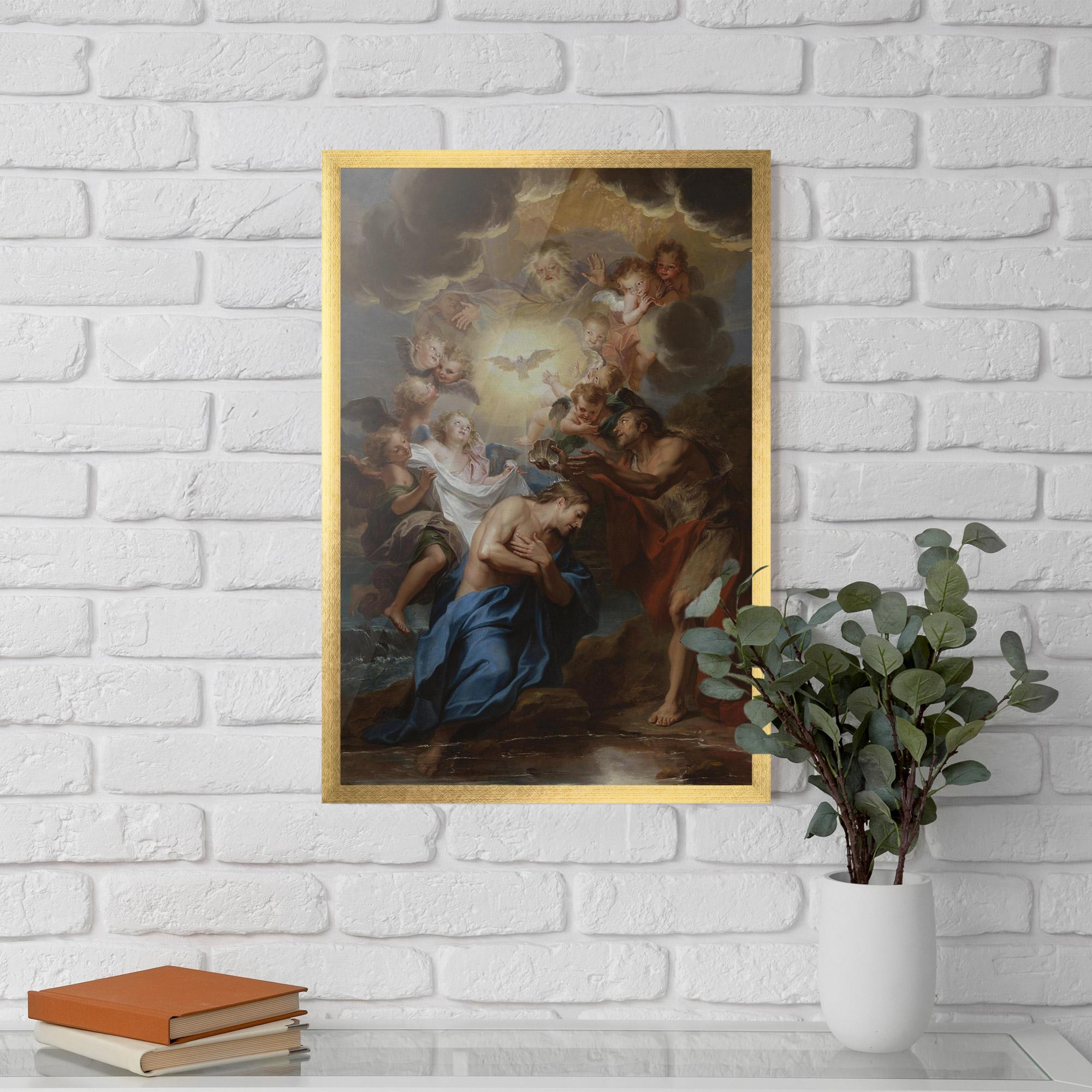 Keretezett Poszter Bird Floating mockup 5