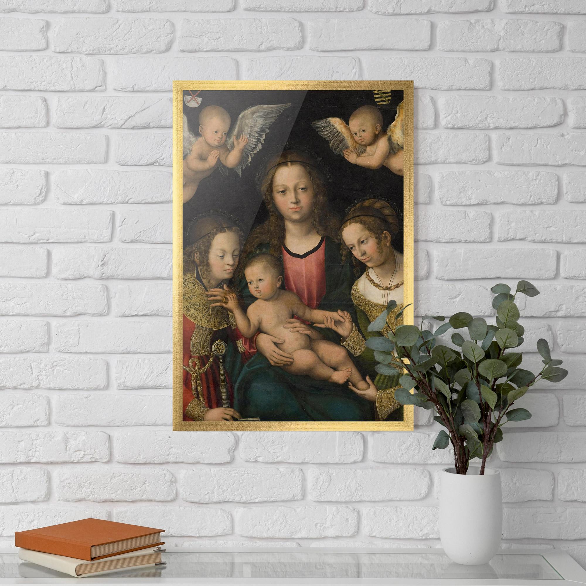 Keretezett Poszter Small Little Angels mockup 5