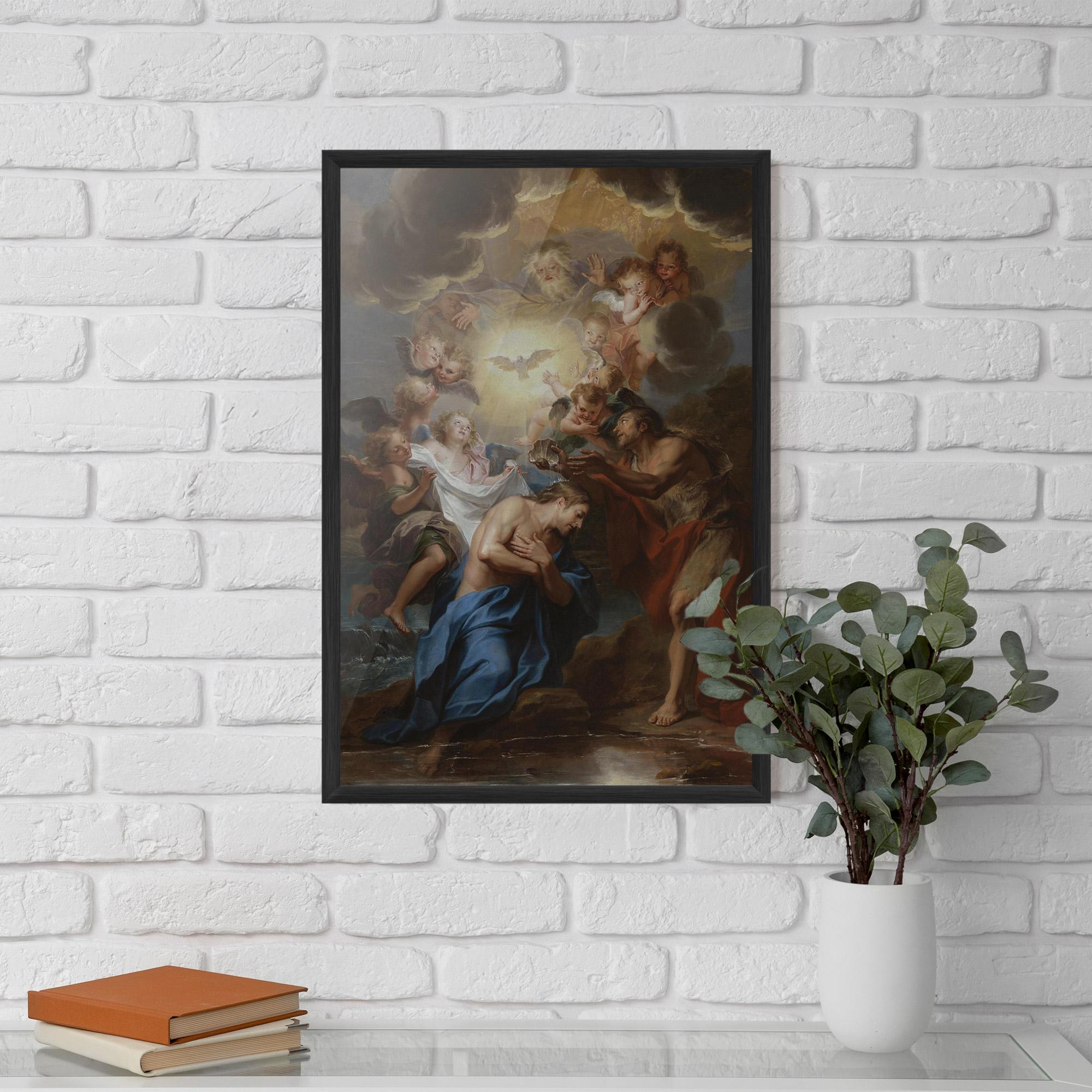 Keretezett Poszter Bird Floating mockup 5