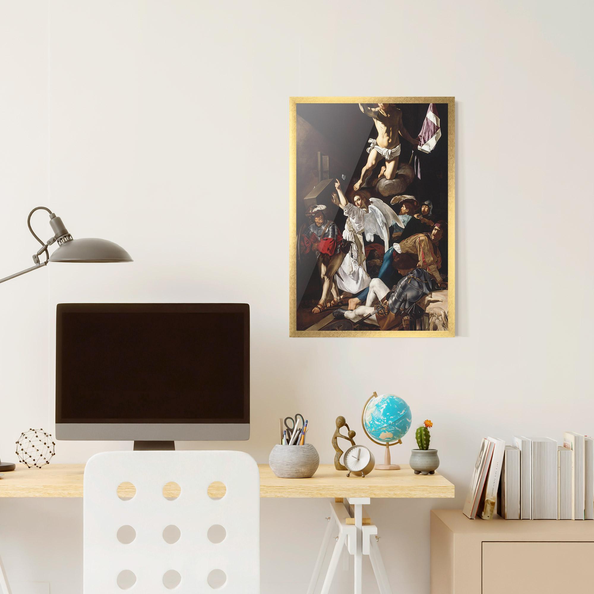 Keretezett Poszter Angel Painting mockup 6