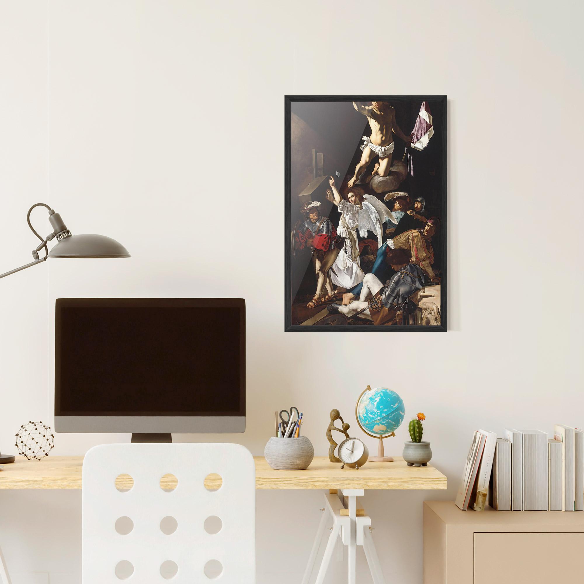 Keretezett Poszter Angel Painting mockup 6