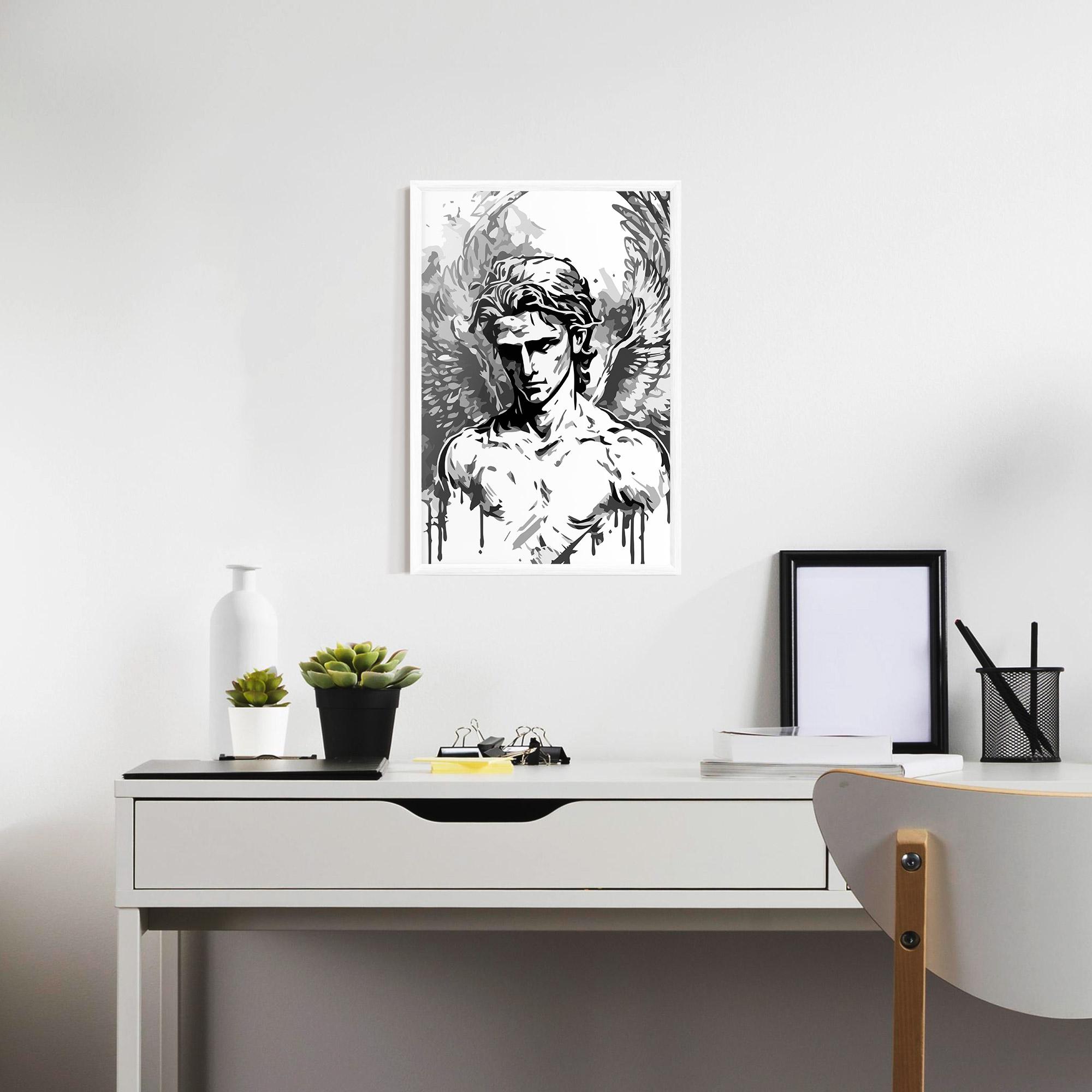 Keretezett Poszter Beautiful Angel mockup 7