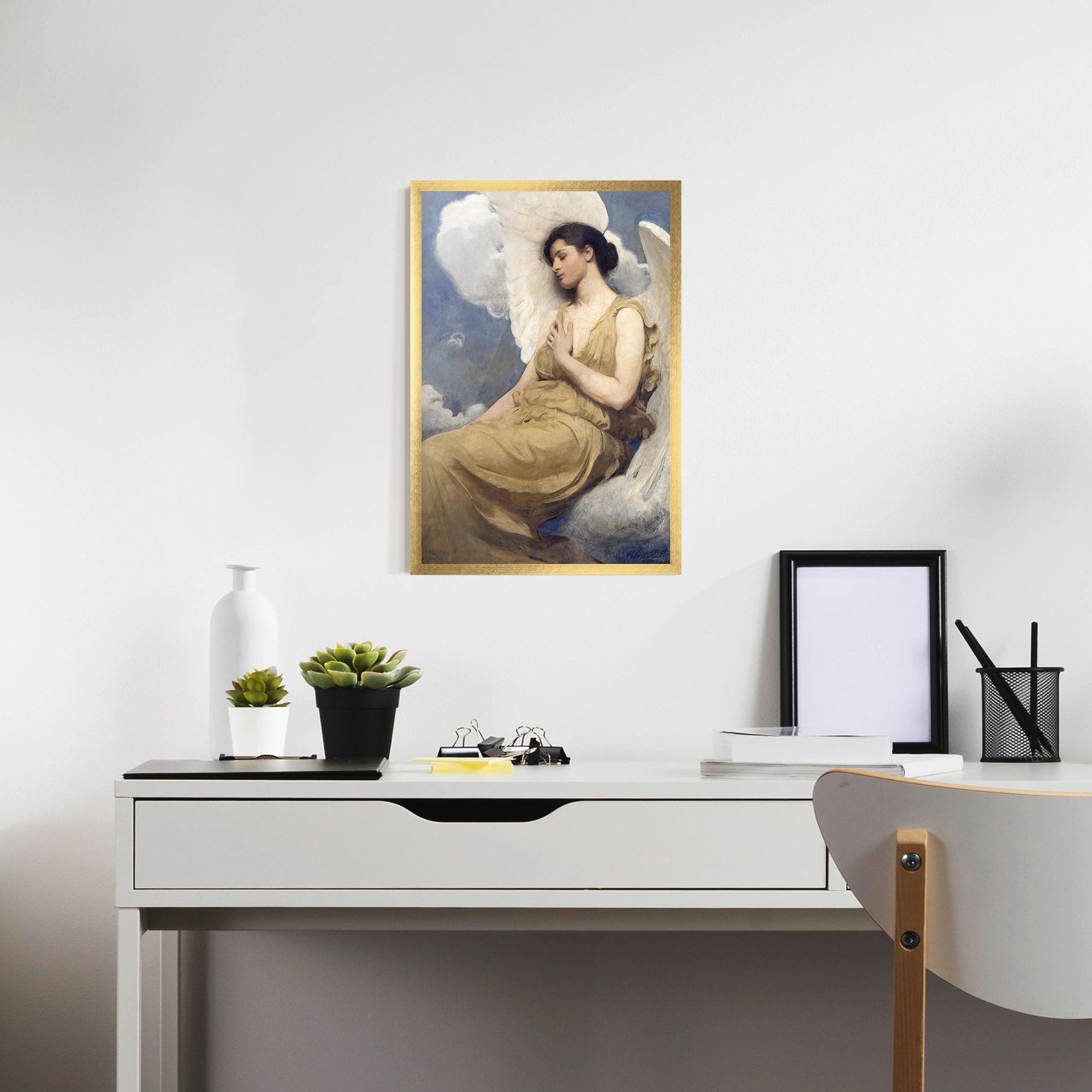 Angel Woman Painting mockup 7