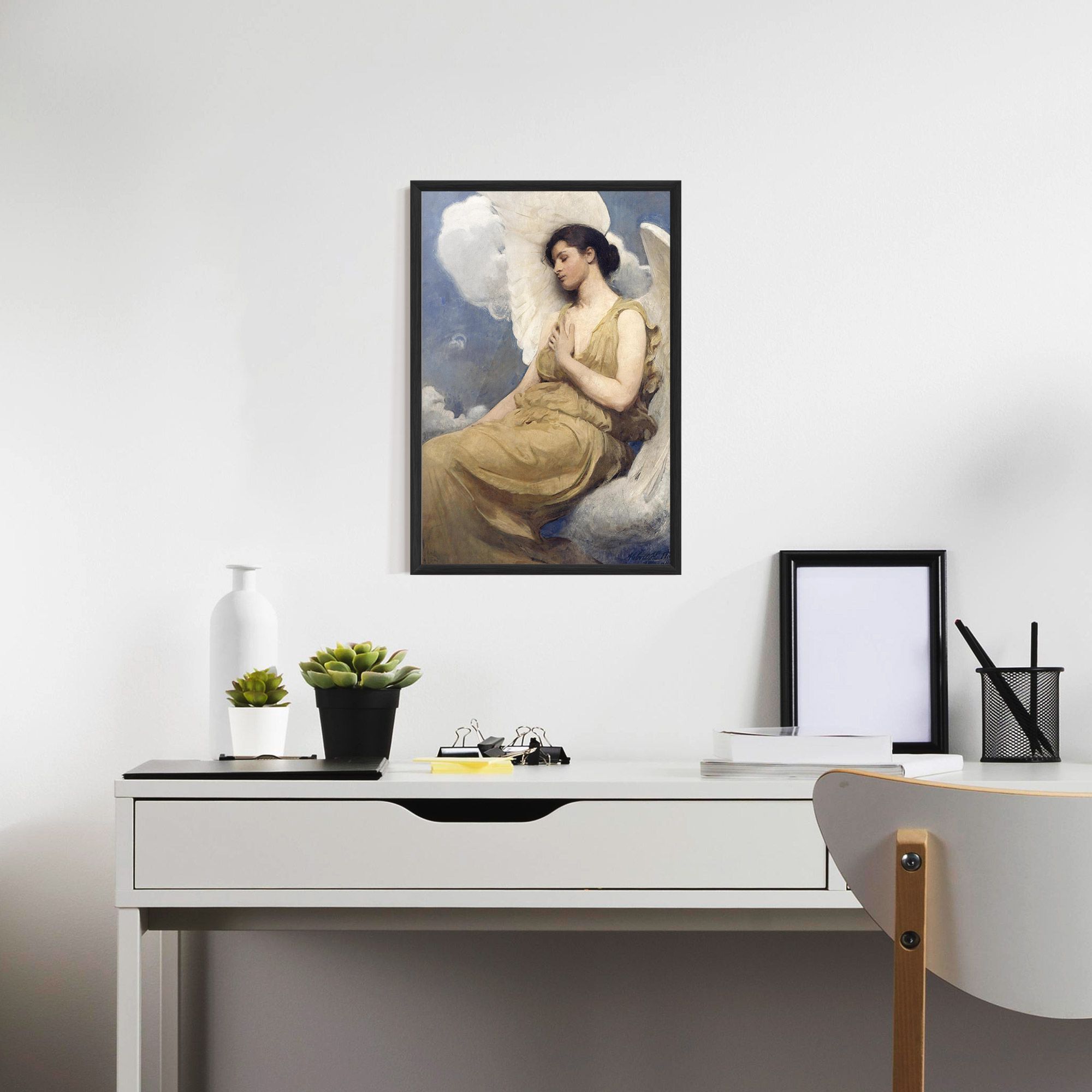 Angel Woman Painting mockup 7