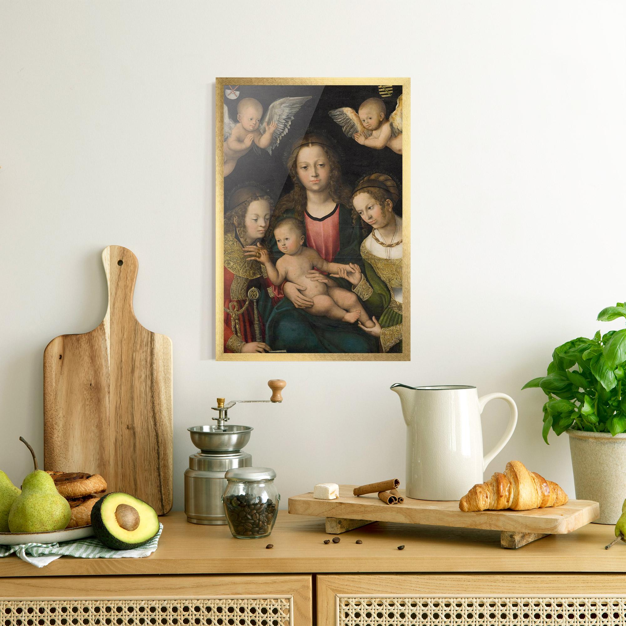 Keretezett Poszter Small Little Angels mockup 8