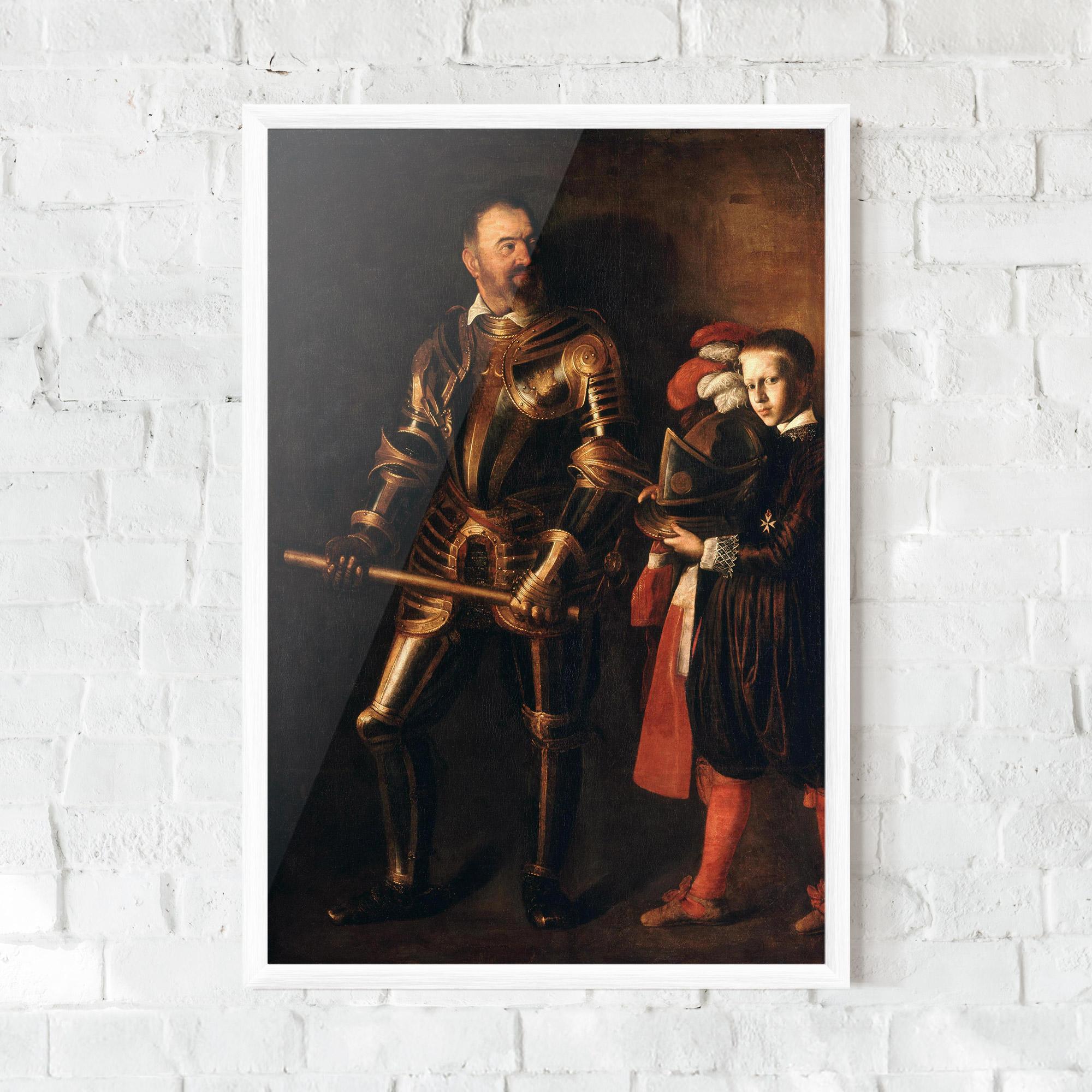 Keretezett Poszter Alof De Wignacourt mockup 0