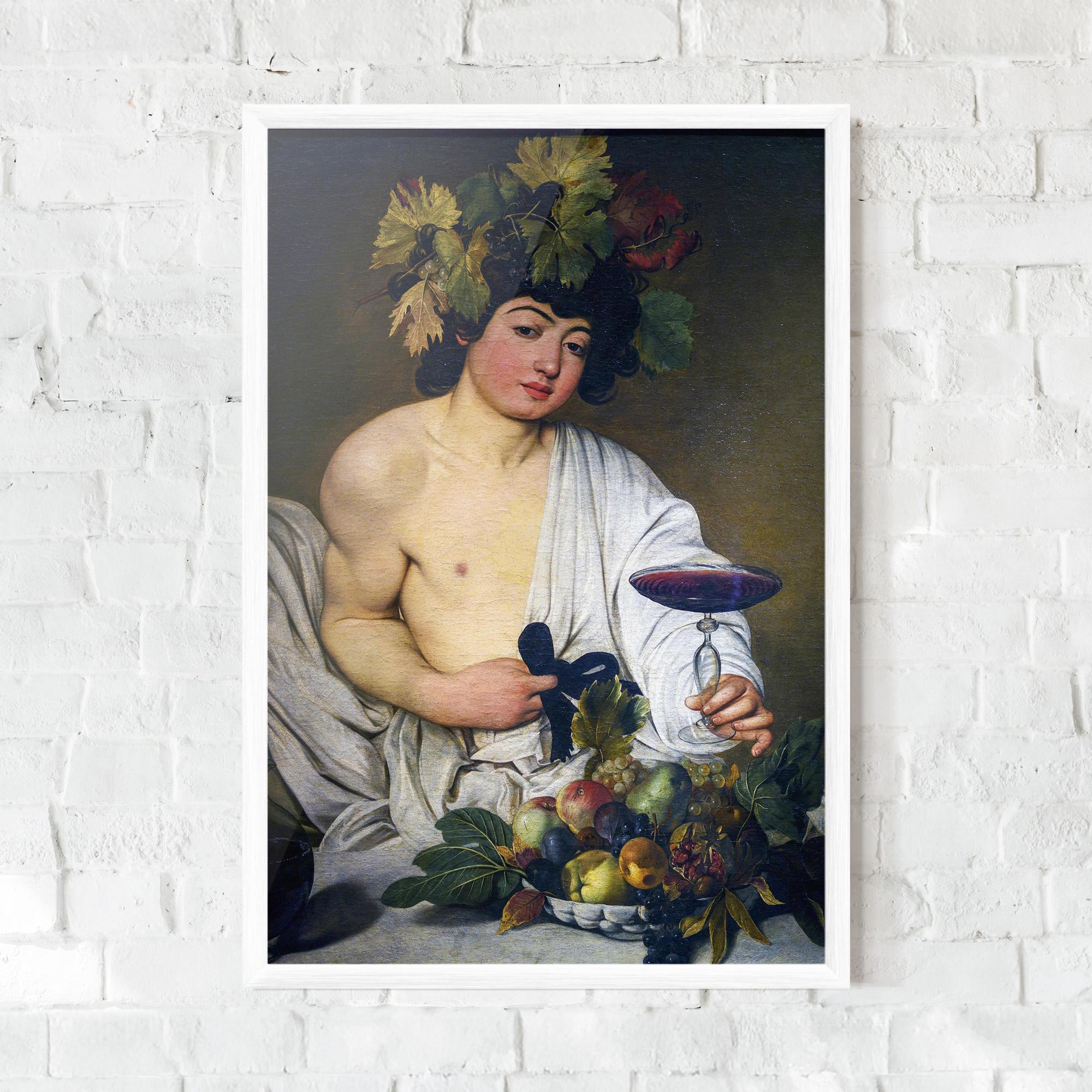 Keretezett Poszter Bacchus mockup 0