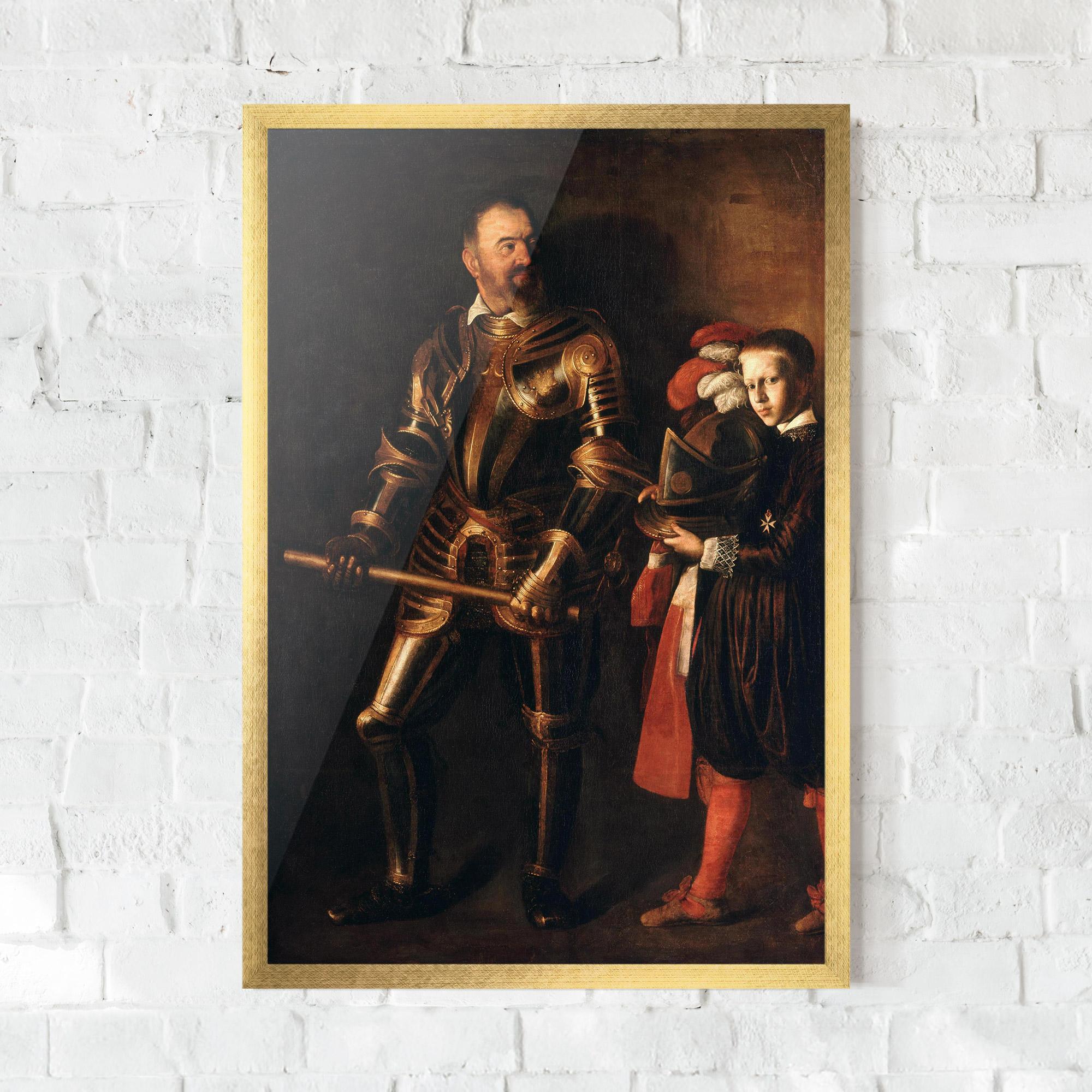 Keretezett Poszter Alof De Wignacourt mockup 0