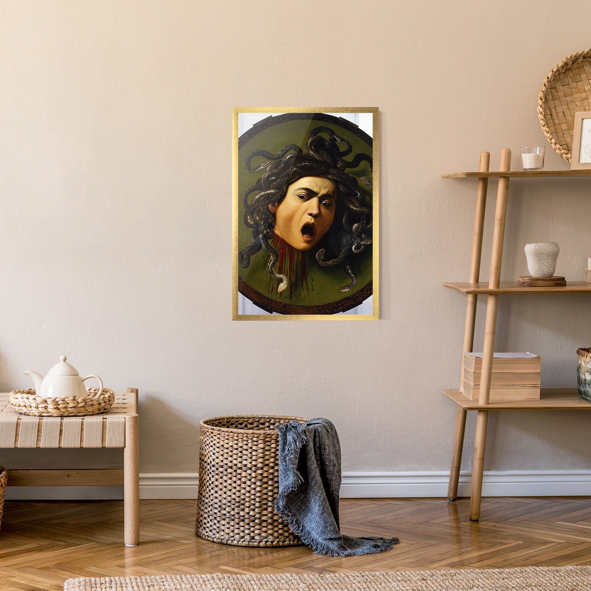 Caravaggio Medusa mockup 9