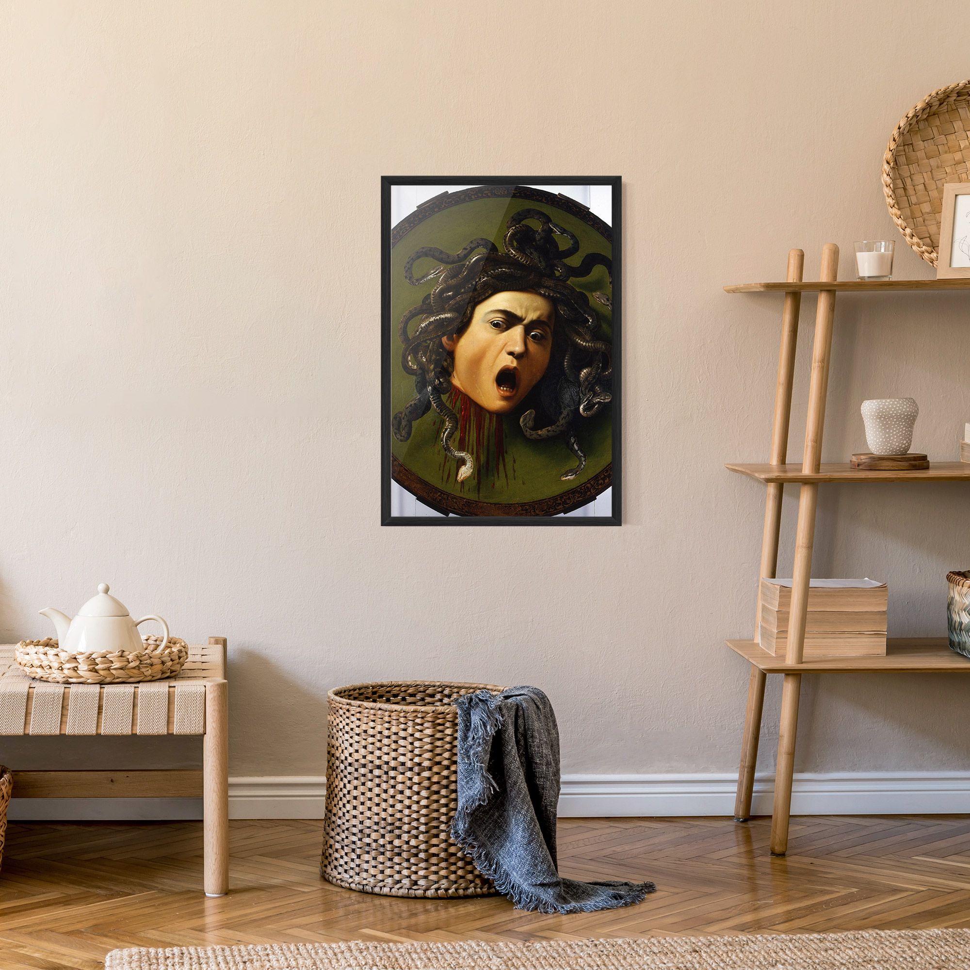 Caravaggio Medusa mockup 9