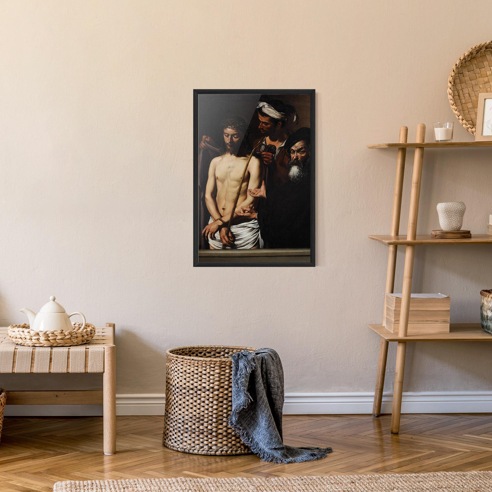 Keretezett Poszter Michelangelo Merisi mockup 9