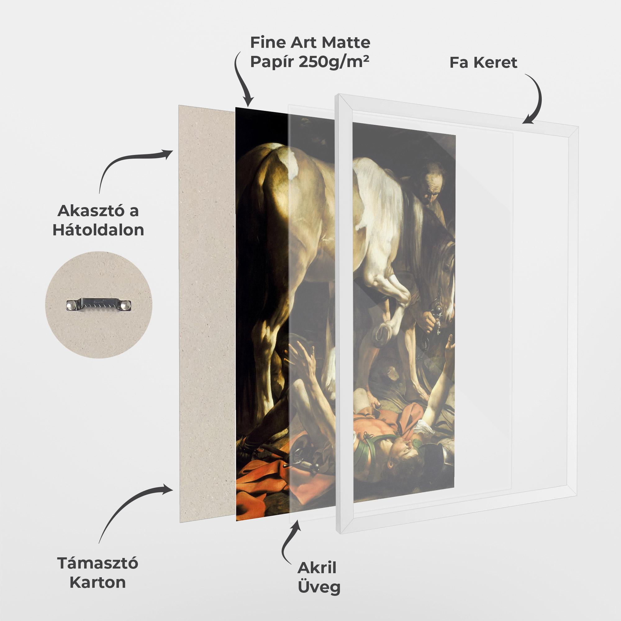 Keretezett Poszter The Way To Damascus mockup 1