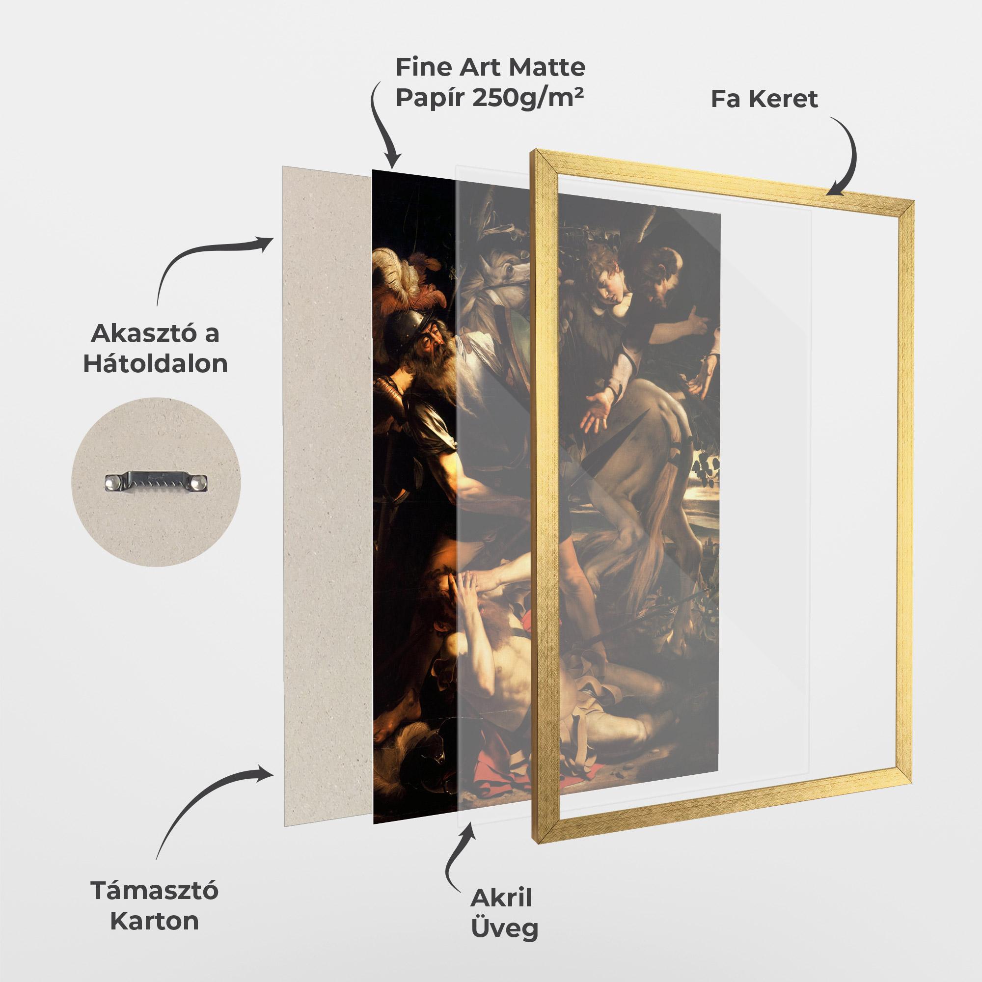 Keretezett Poszter The Conversion mockup 1