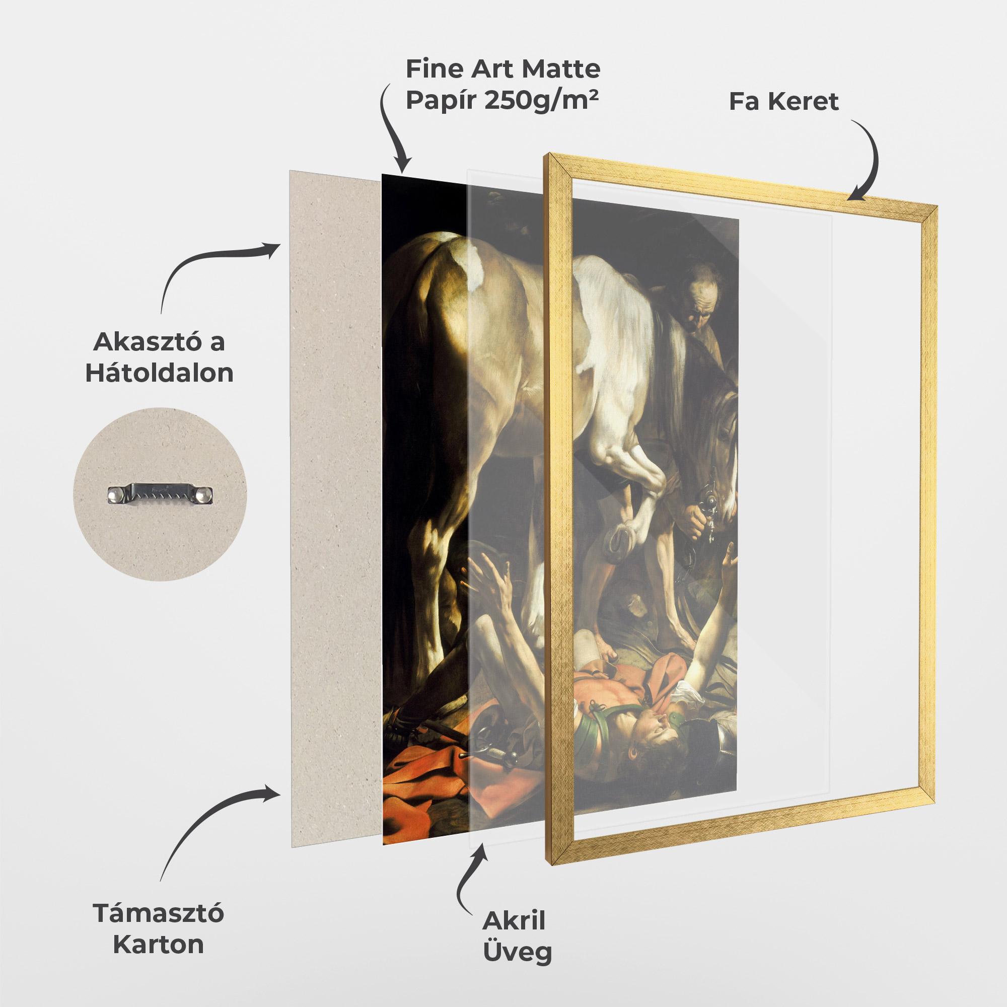 Keretezett Poszter The Way To Damascus mockup 1