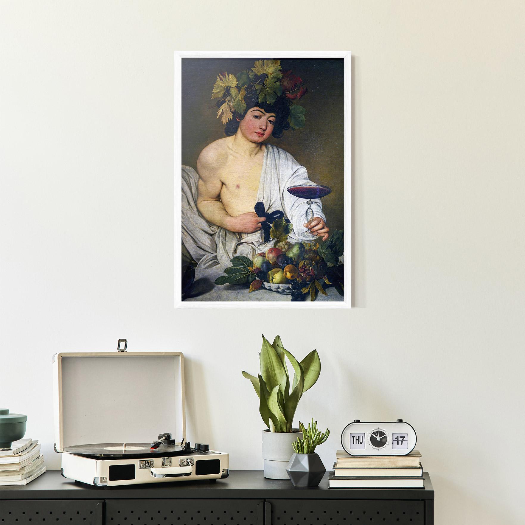 Keretezett Poszter Bacchus mockup 2