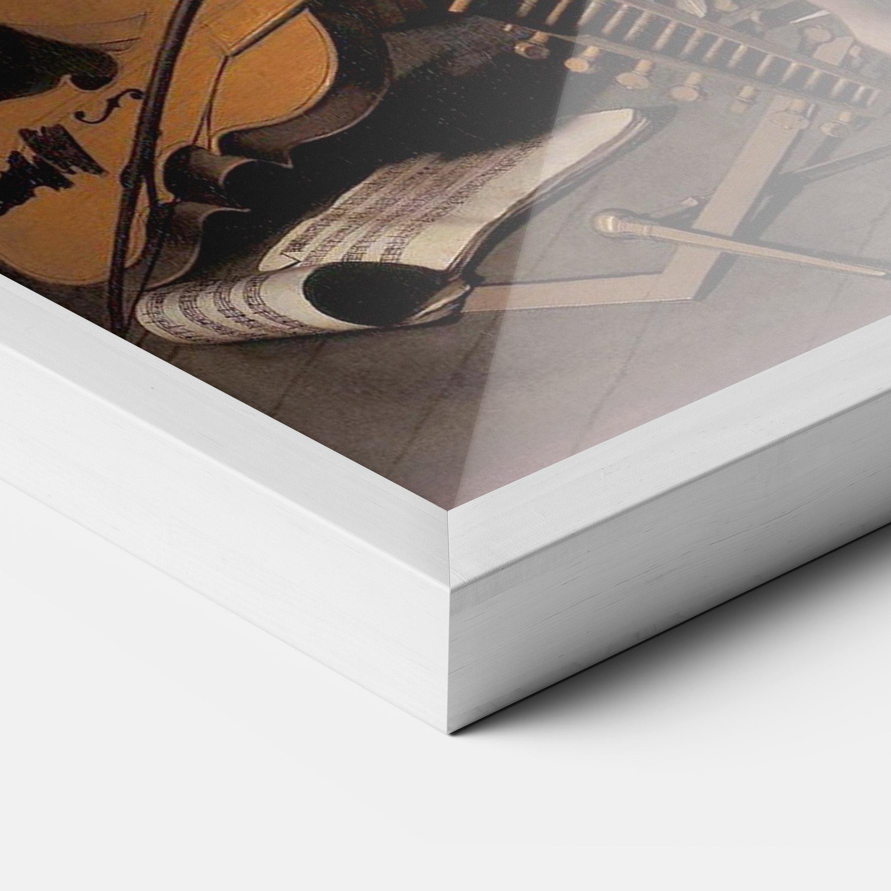 Keretezett Poszter Amor Vincet Omnia mockup 3