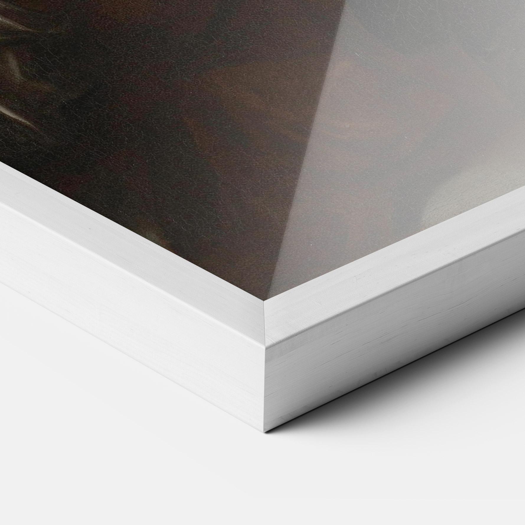 Keretezett Poszter Boy Bitten By A Lizard mockup 3