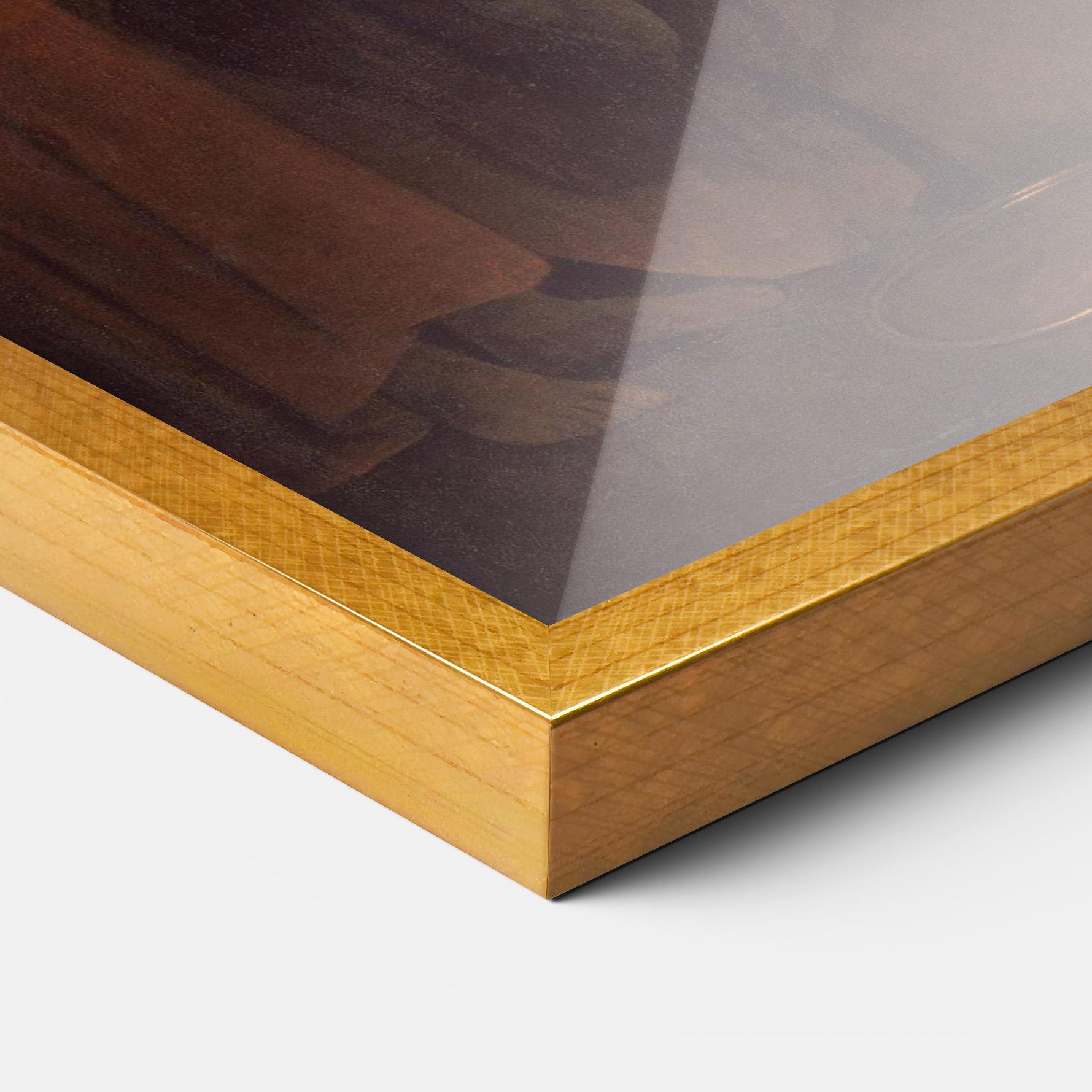 Keretezett Poszter Death Of The Virgin mockup 3