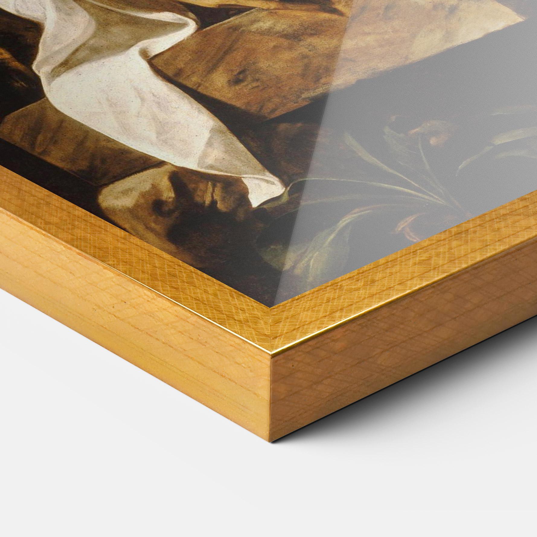 Keretezett Poszter The Entombment Of Christ mockup 3