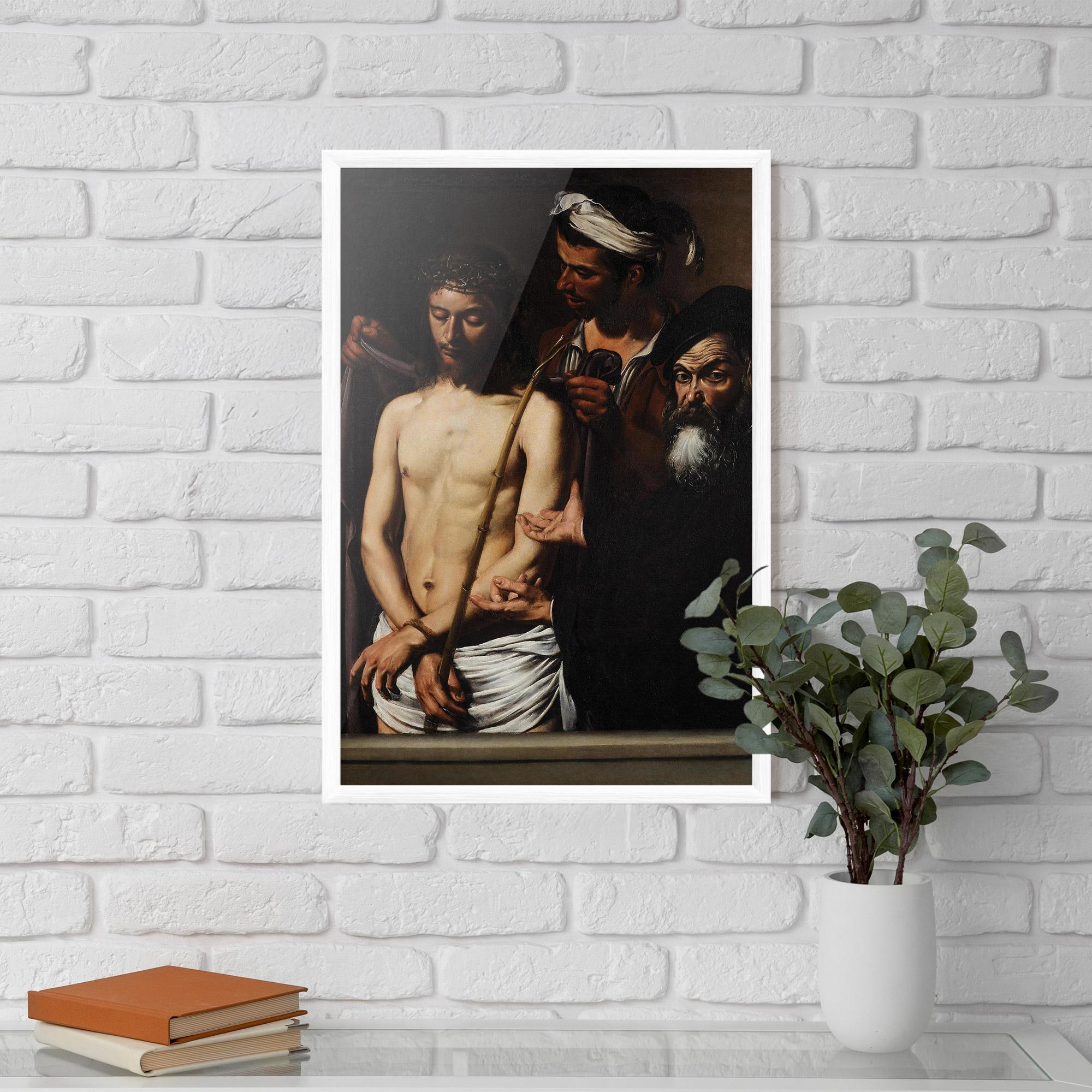 Keretezett Poszter Michelangelo Merisi mockup 5