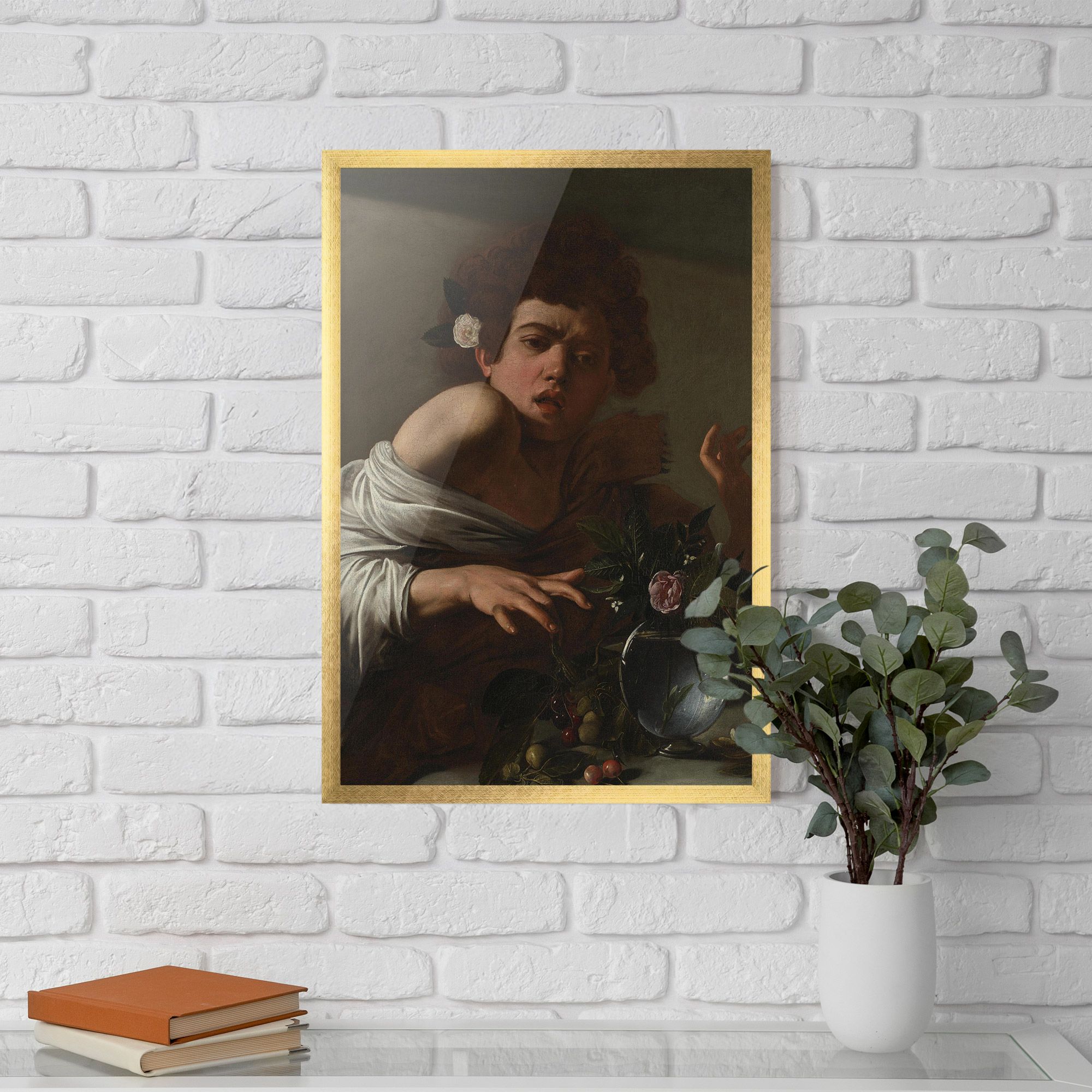 Boy Bitten By A Lizard mockup 5