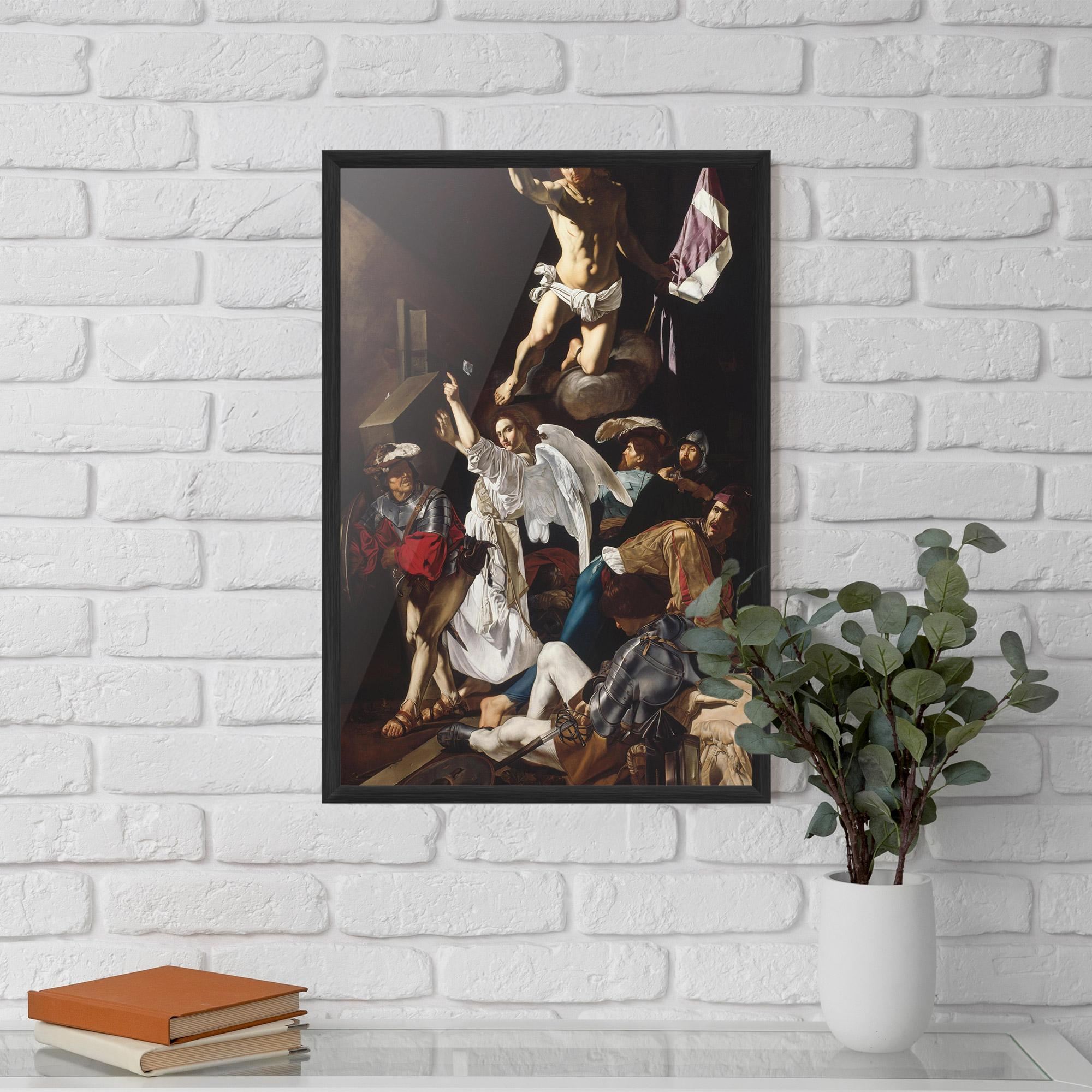 Keretezett Poszter Resurrection mockup 5